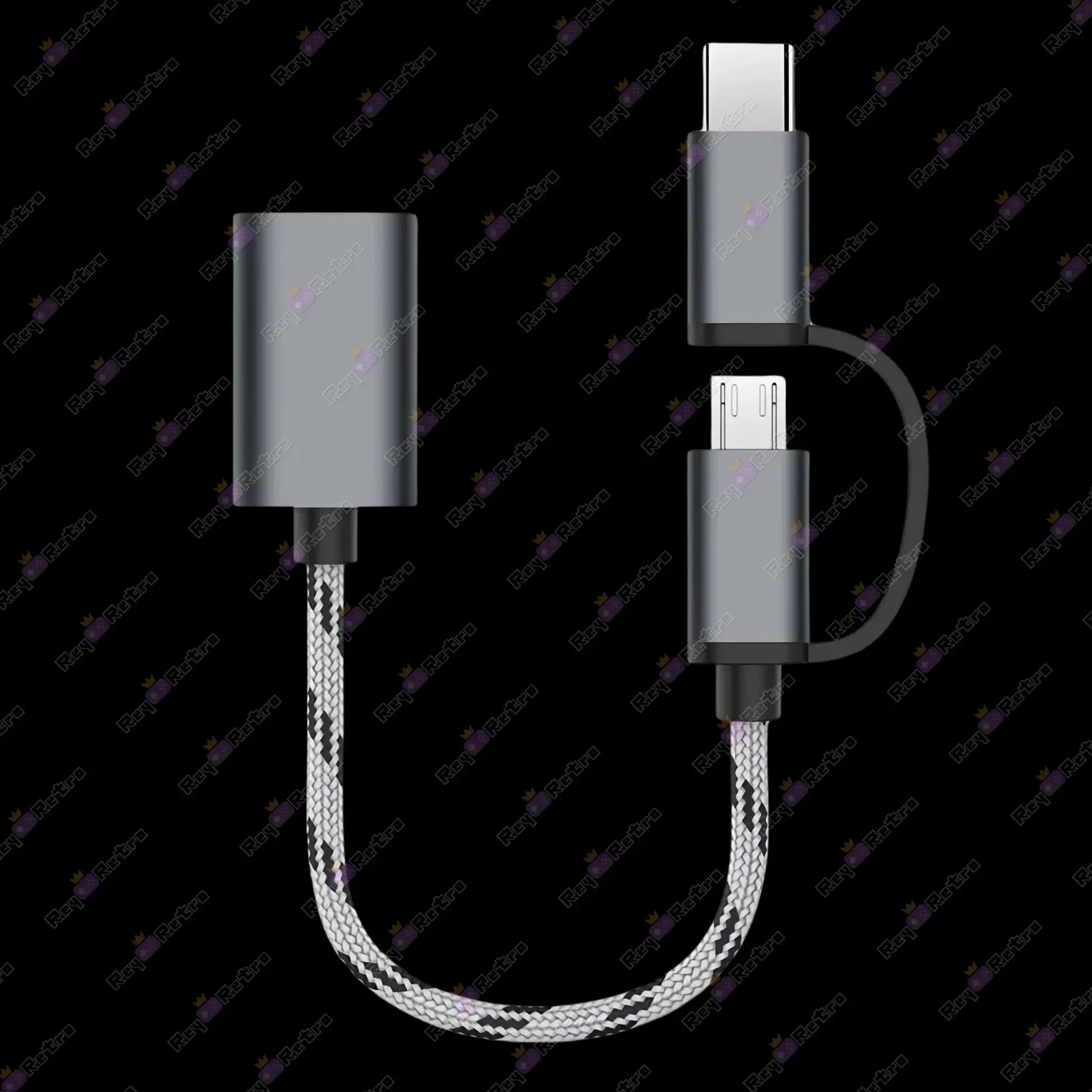 Cable_OTG_Micro_USB_y_USB-C.02 - ⚡ Cable OTG Micro USB y USB-C 3.0 - Adaptador 2 en 1, Convertidor