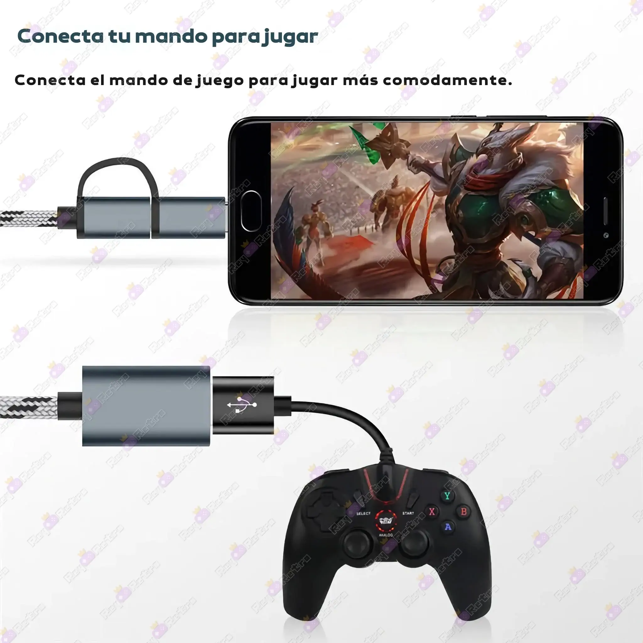 Cable OTG Micro USB y USB-C Cable_OTG_Micro_USB_y_USB-C.04 - ⚡ Cable OTG Micro USB y USB-C 3.0 - Adaptador 2 en 1, Convertidor