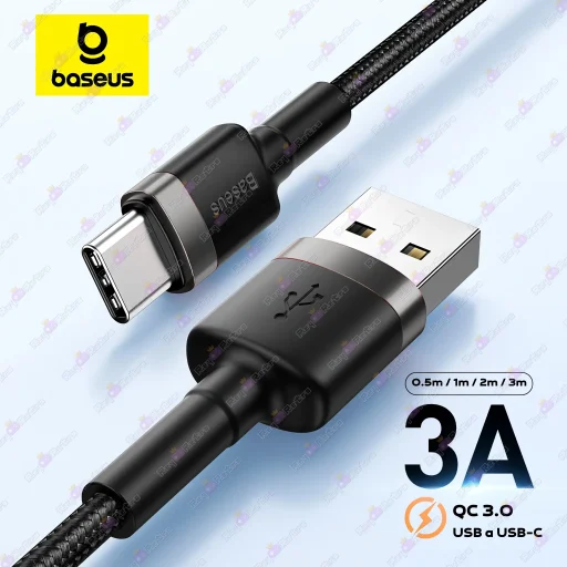 Cable_USB_a_USB-C.02 - 🖥 Cable USB a USB-C - Baseus - Quick Charge 3.0 y Carga Rápida