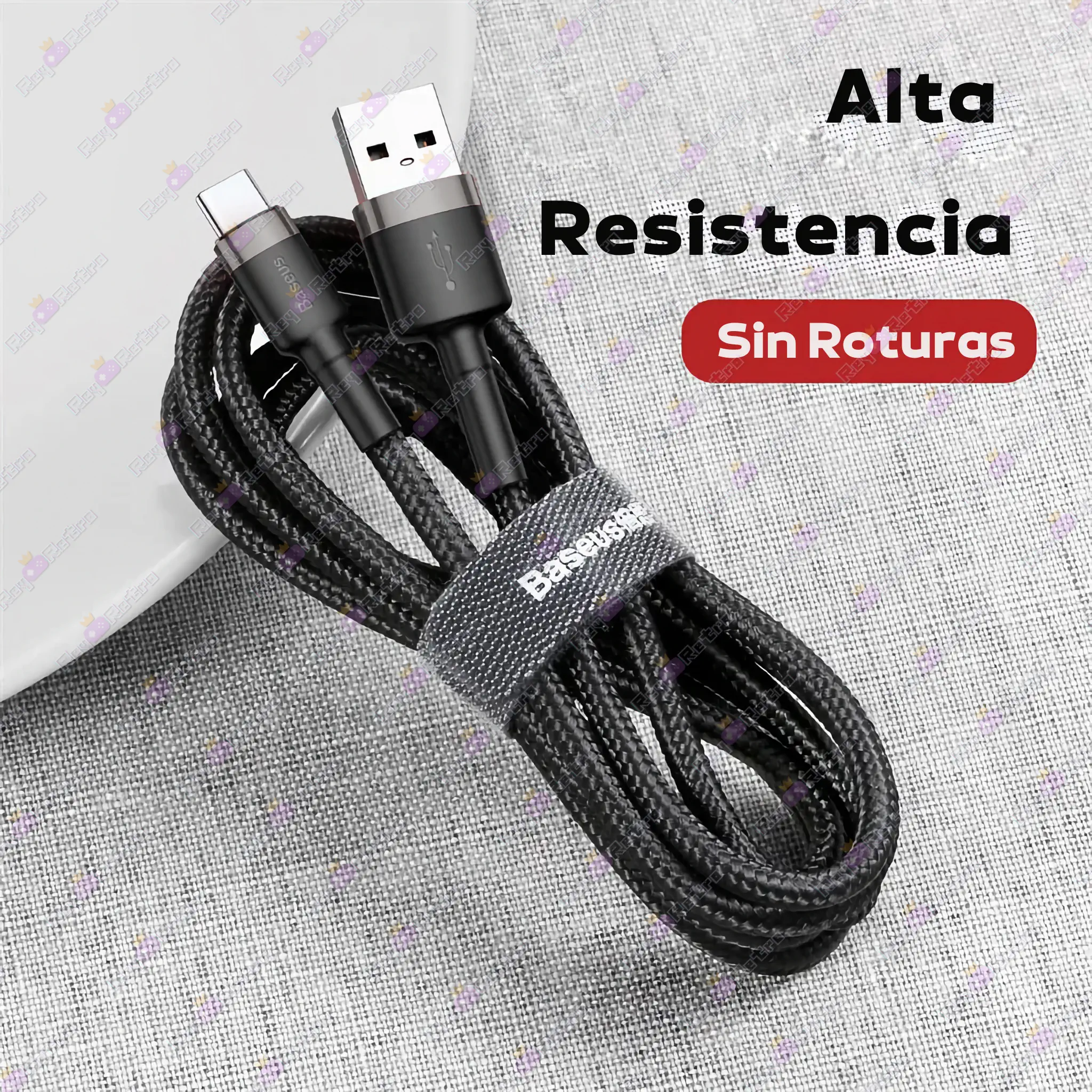 Cable_USB_a_USB-C.05 - 🖥 Cable USB a USB-C - Baseus - Quick Charge 3.0 y Carga Rápida