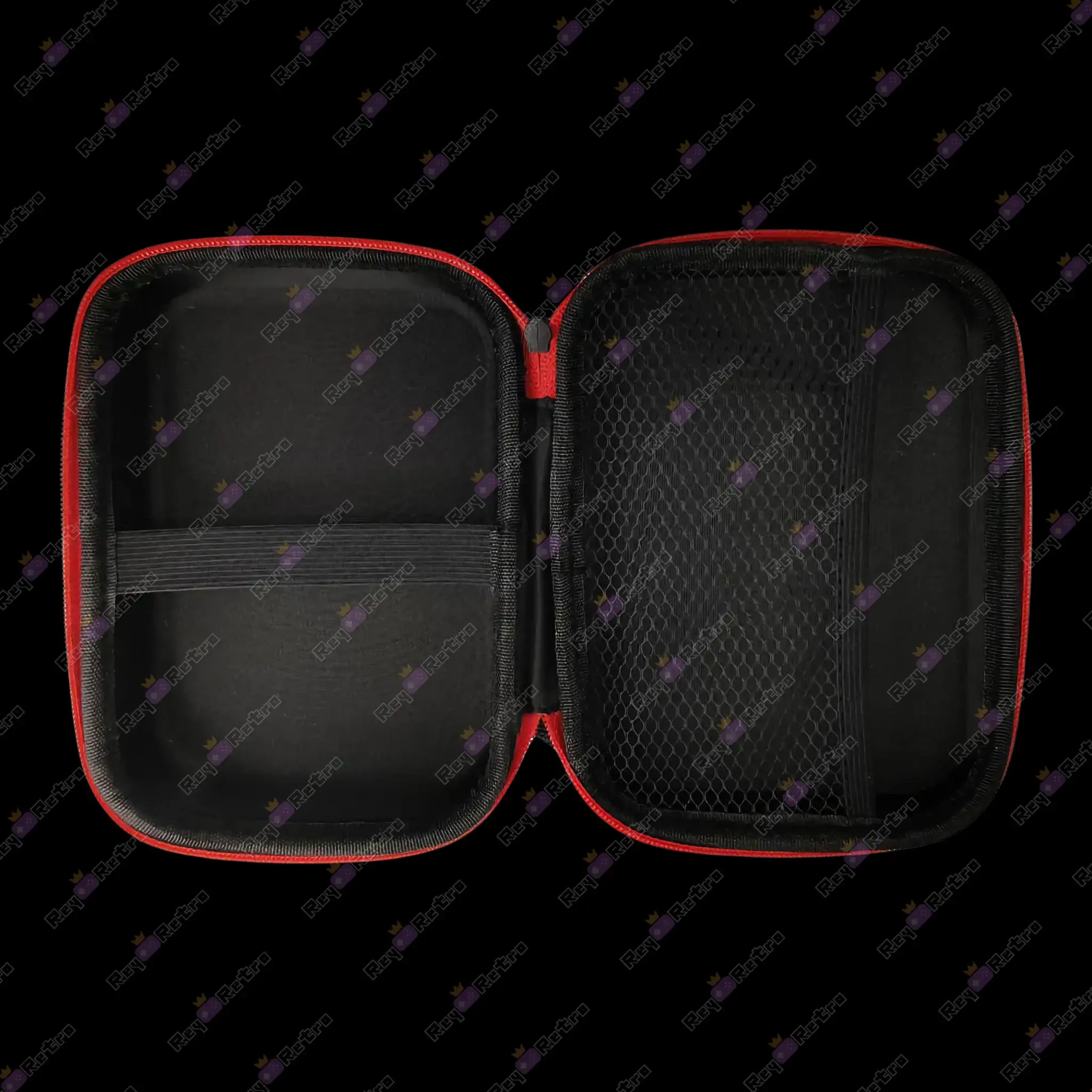 Funda rígida de transporte de EVA para consola de juegos de mano retro Anbernic RG40XXV, RG405V, RG406V, a prueba de golpes, resistente al agua, apta para viajes con pulsera