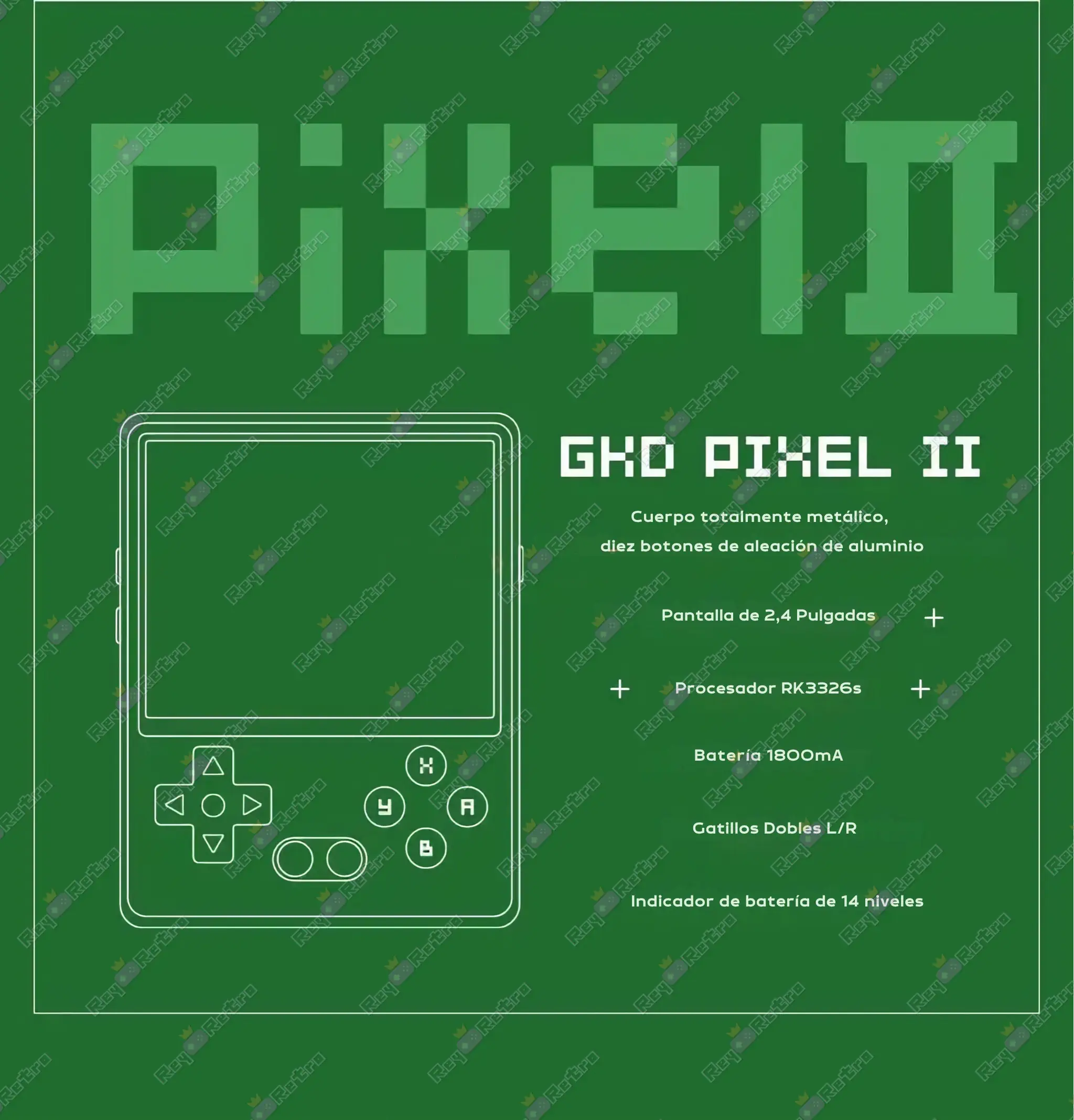 GKD_Pixel_2.08 - 🕹 GKD Pixel 2 - Elegancia y potencia retro en formato compacto