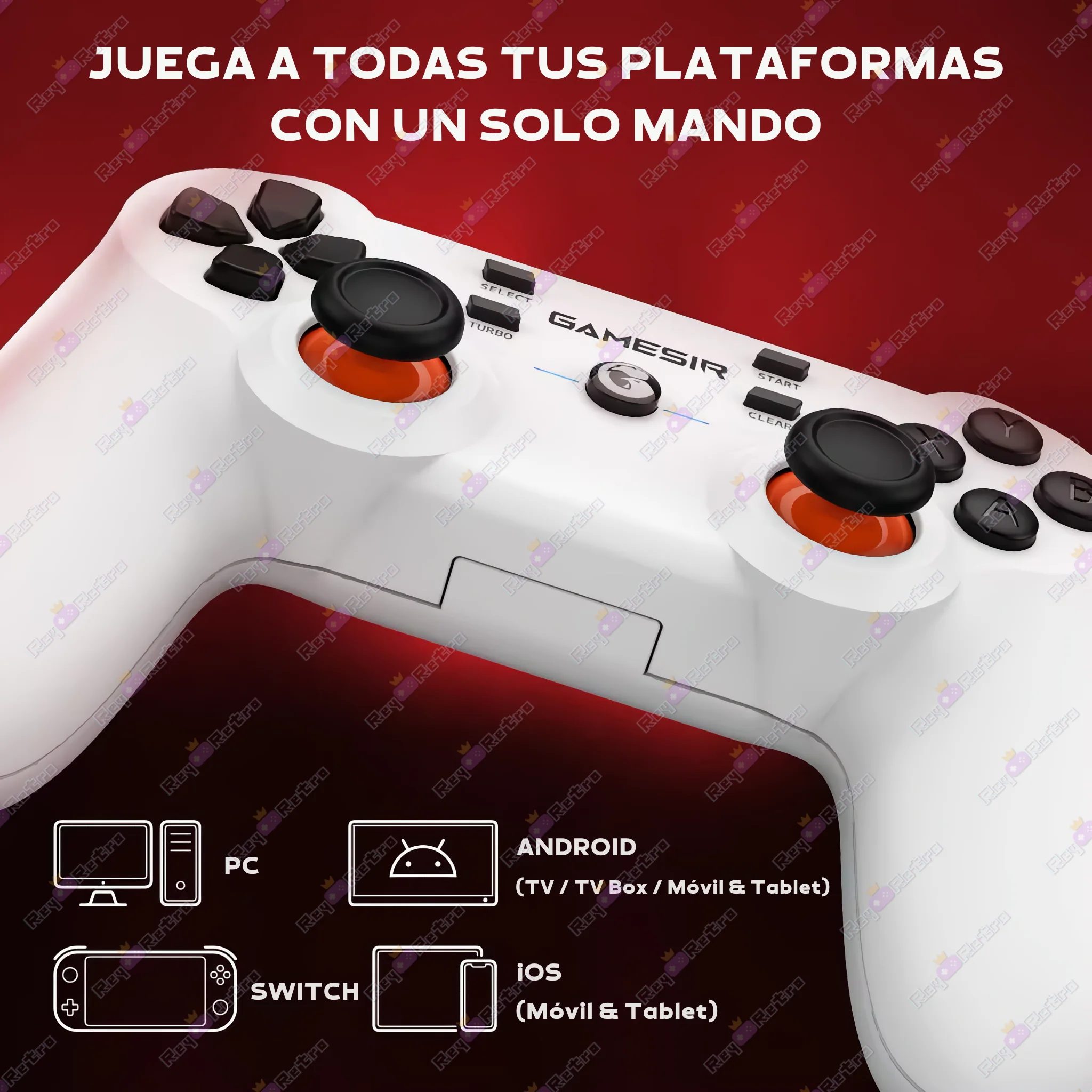 GameSir T3s Gamesir_T3s.10 - 🎮 Mando GameSir T3s - Compatible con Switch, PC, iOS y Android
