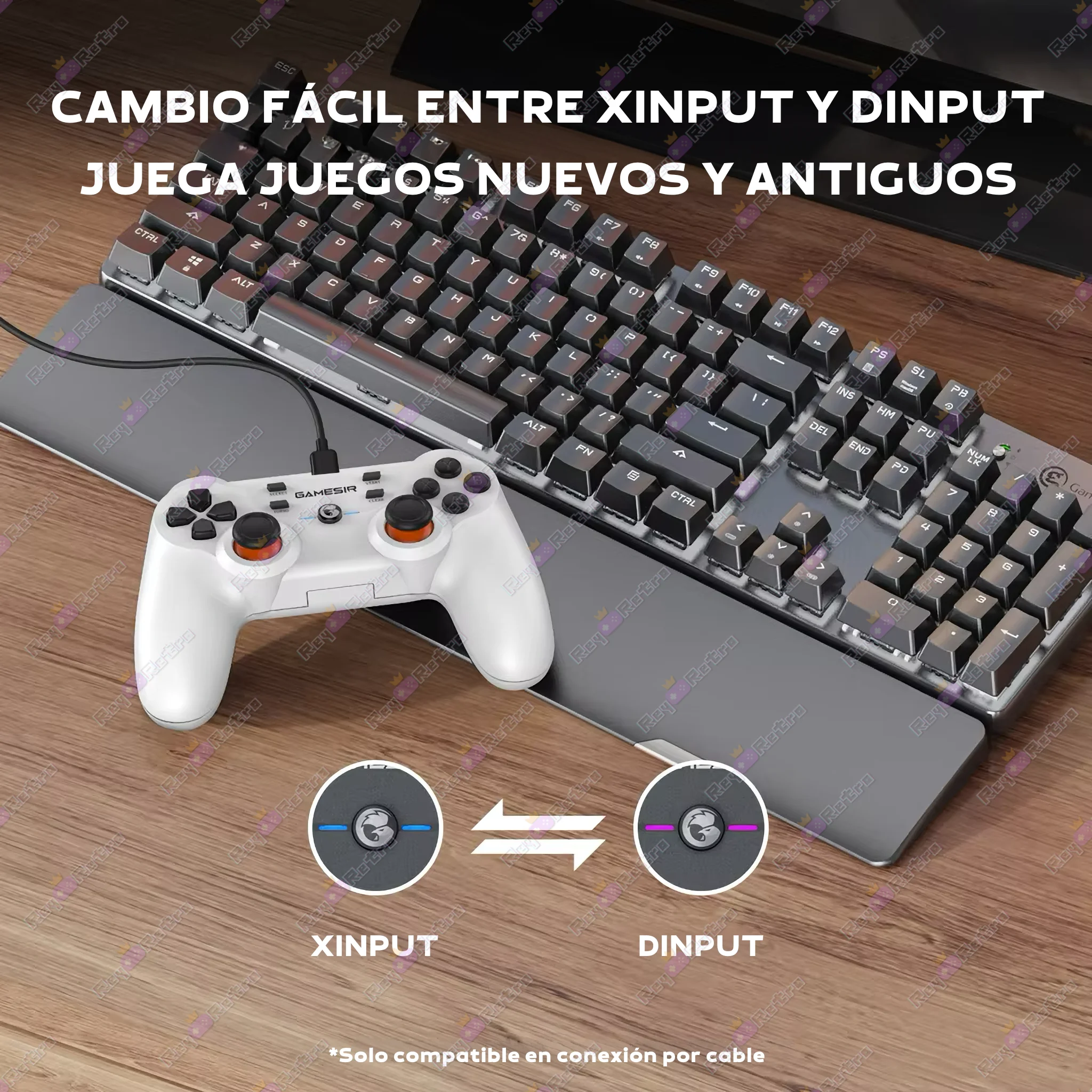 GameSir T3s Gamesir_T3s.11 - 🎮 Mando GameSir T3s - Compatible con Switch, PC, iOS y Android