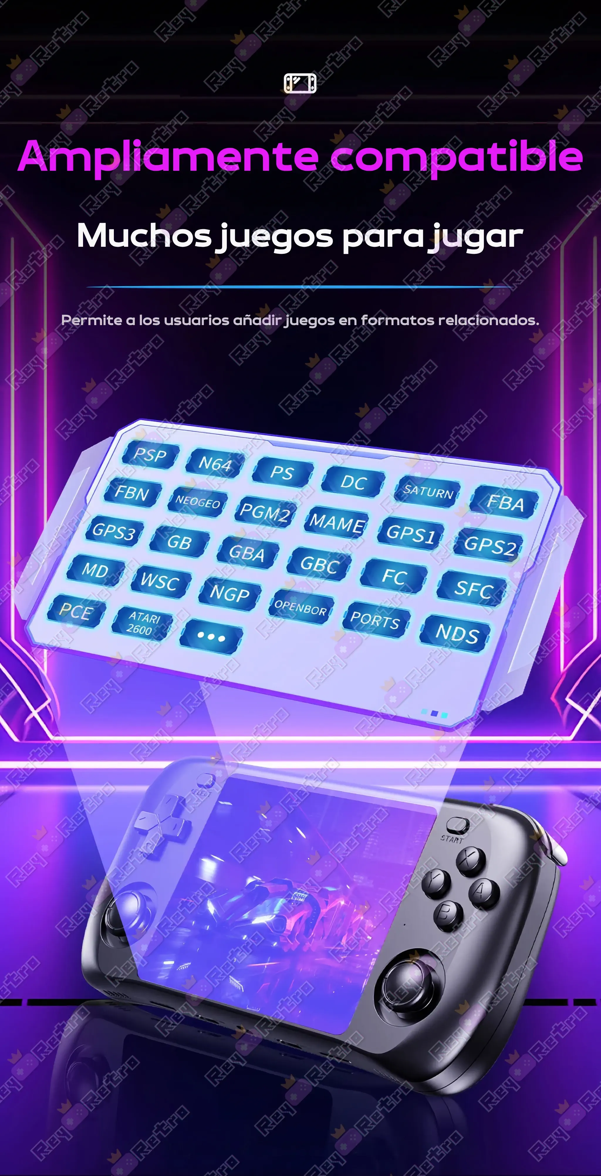 H36S.14 - 🕹 Consola H36S - Potencia retro en un formato compacto