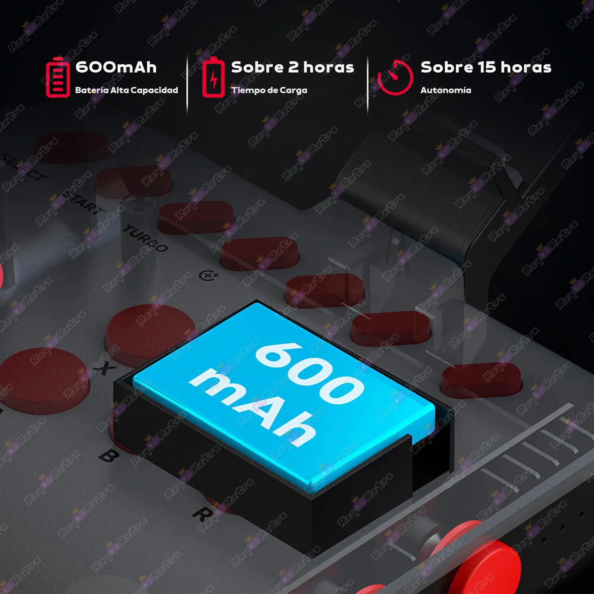 Joystick Arcade Retro Joystick_Arcade_Retro.08 - 🎮 Joystick Arcade Retro - Mando Bluetooth, Controlador Arcade