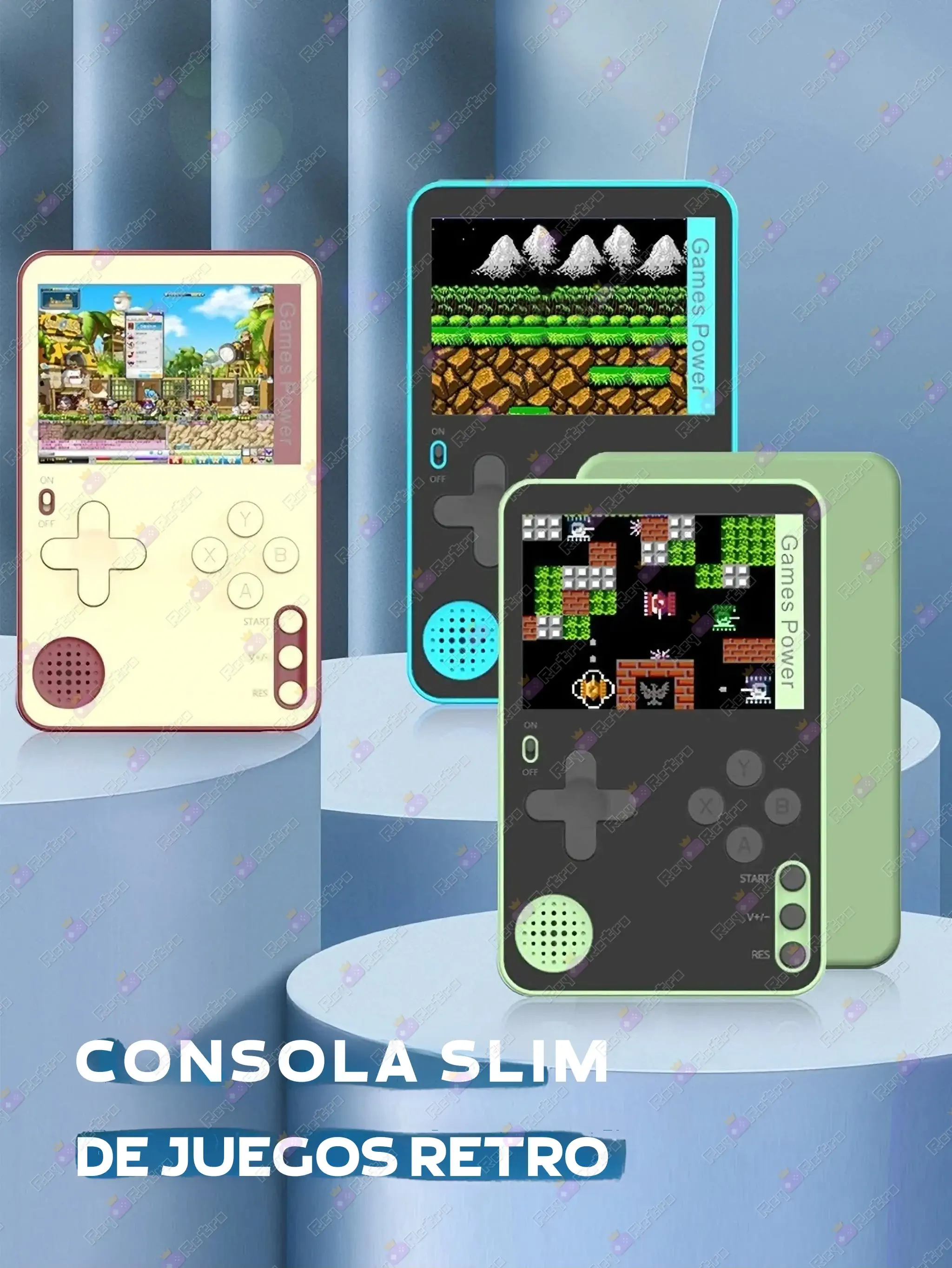 K10_Slim.05 - 🕹 K10 Slim - Consola Ultra Fina Retro, 500 Juegos, Pantalla 2.4”