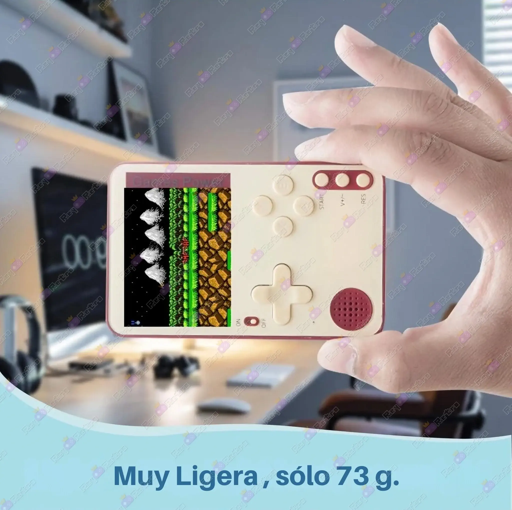 K10_Slim.07 - 🕹 K10 Slim - Consola Ultra Fina Retro, 500 Juegos, Pantalla 2.4”