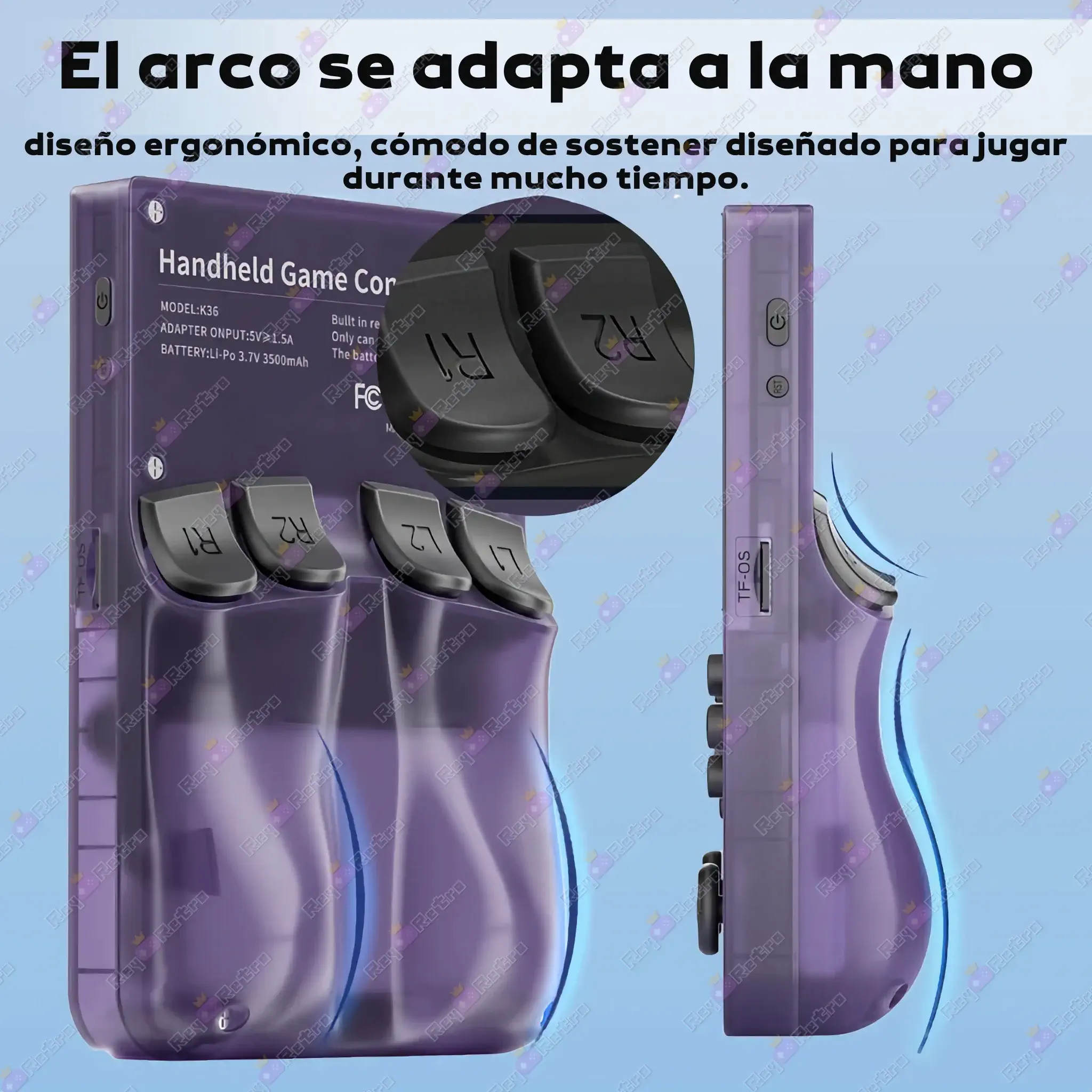 K36.16 - 🕹 Consola Retro Portátil K36 - Emuladores, Pantalla IPS y Ergonómica