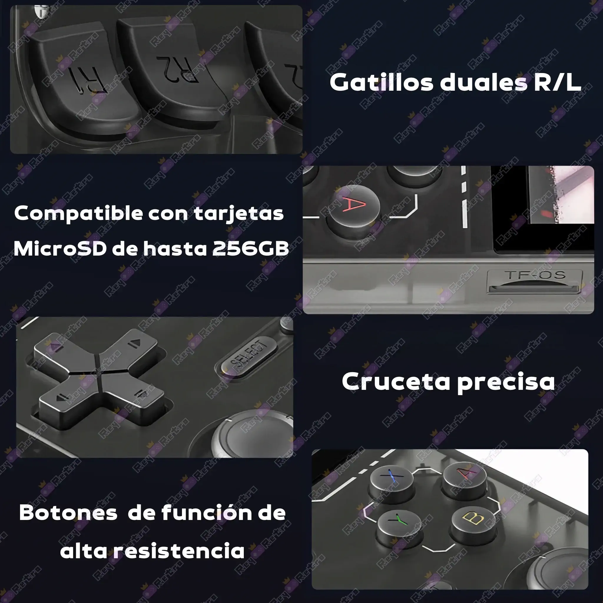K36.18 - 🕹 Consola Retro Portátil K36 - Emuladores, Pantalla IPS y Ergonómica