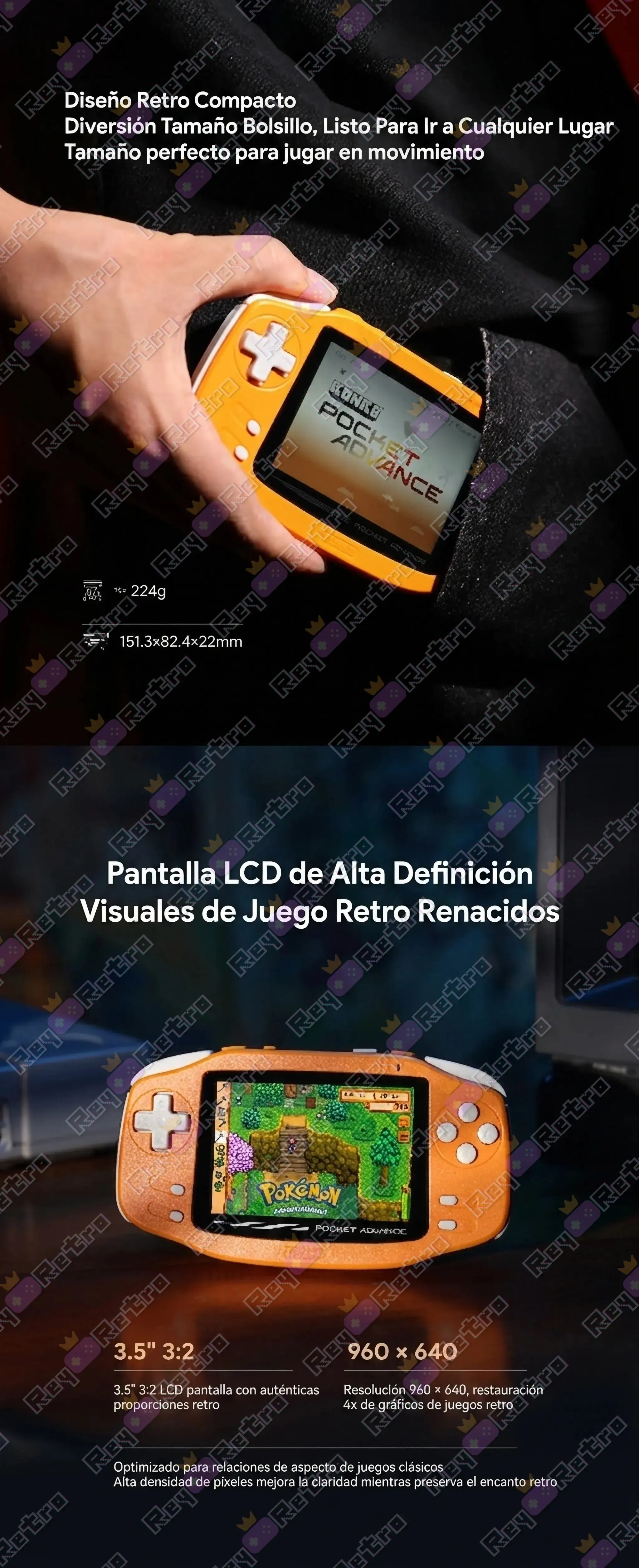 KONKR_Pocket_Advance.08 - 🕹 KONKR Pocket Advance - Consola Android retro con pantalla IPS de 3,5