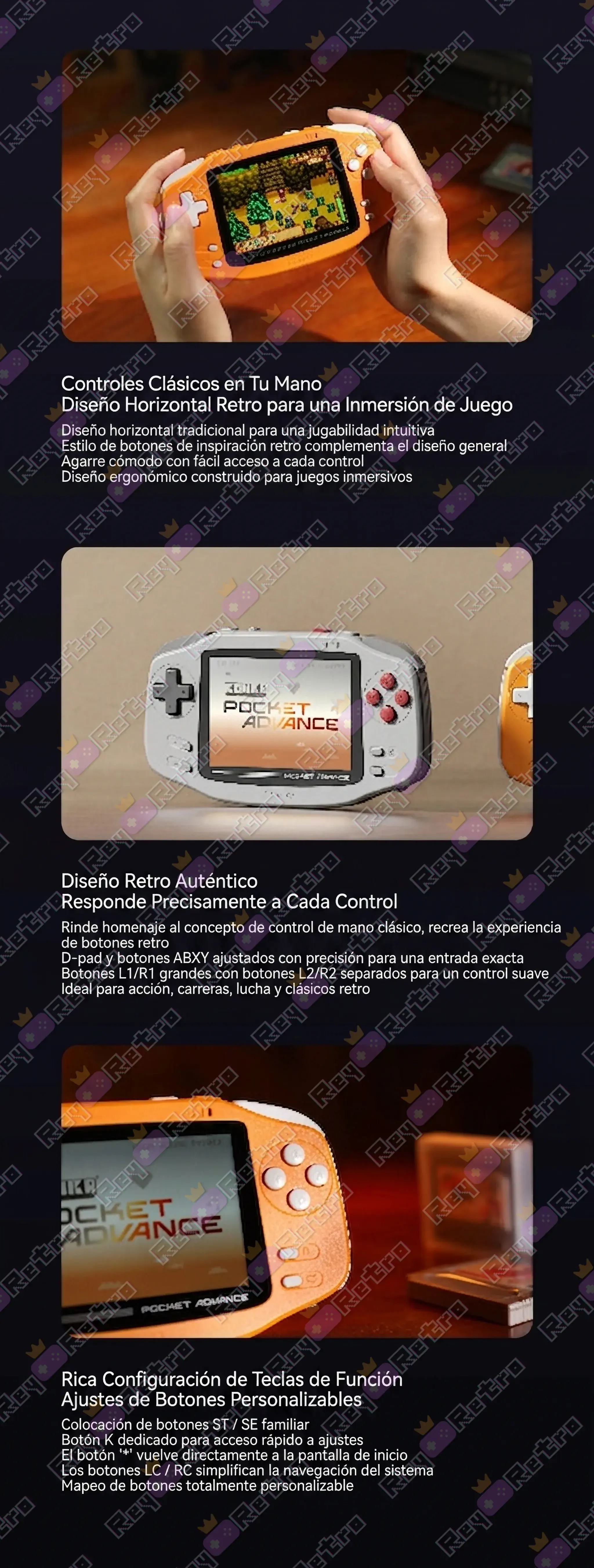 KONKR_Pocket_Advance.10 - 🕹 KONKR Pocket Advance - Consola Android retro con pantalla IPS de 3,5