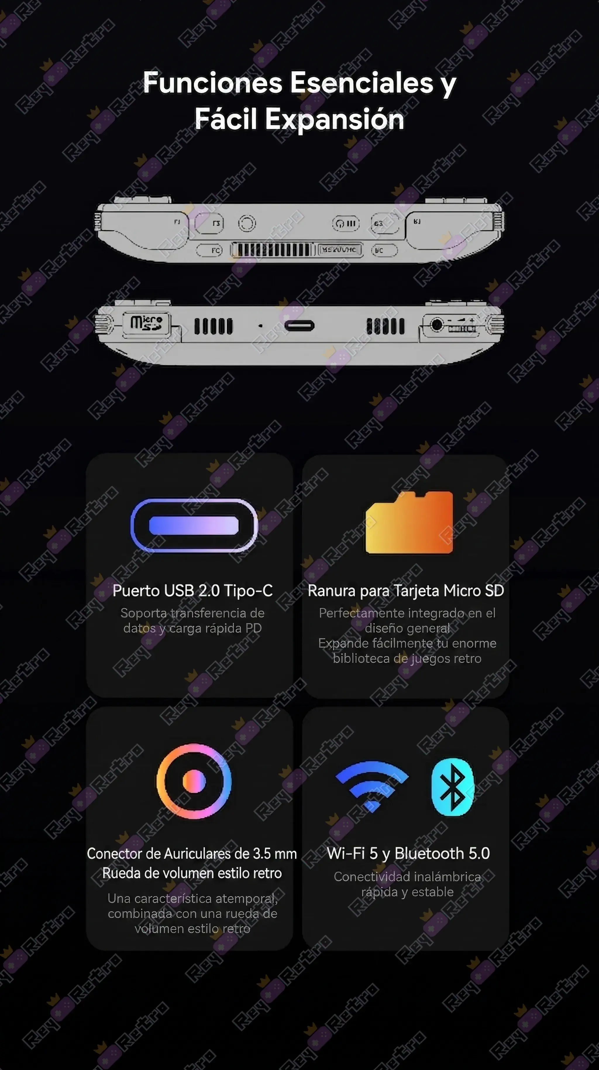 KONKR_Pocket_Advance.11 - 🕹 KONKR Pocket Advance - Consola Android retro con pantalla IPS de 3,5