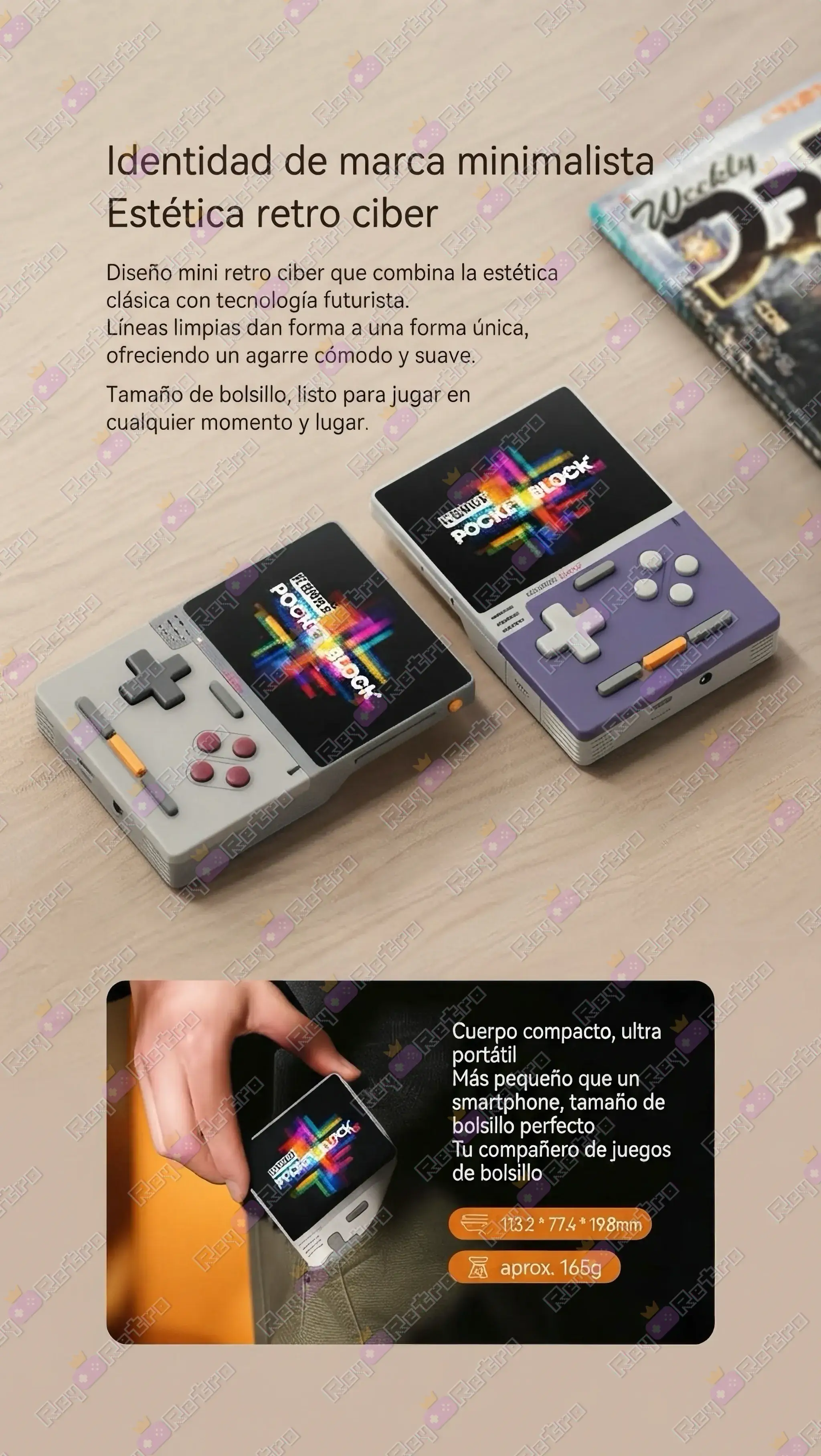 KONKR_Pocket_Block.07 - 🕹 KONKR Pocket Block - Consola retro Android de formato vertical