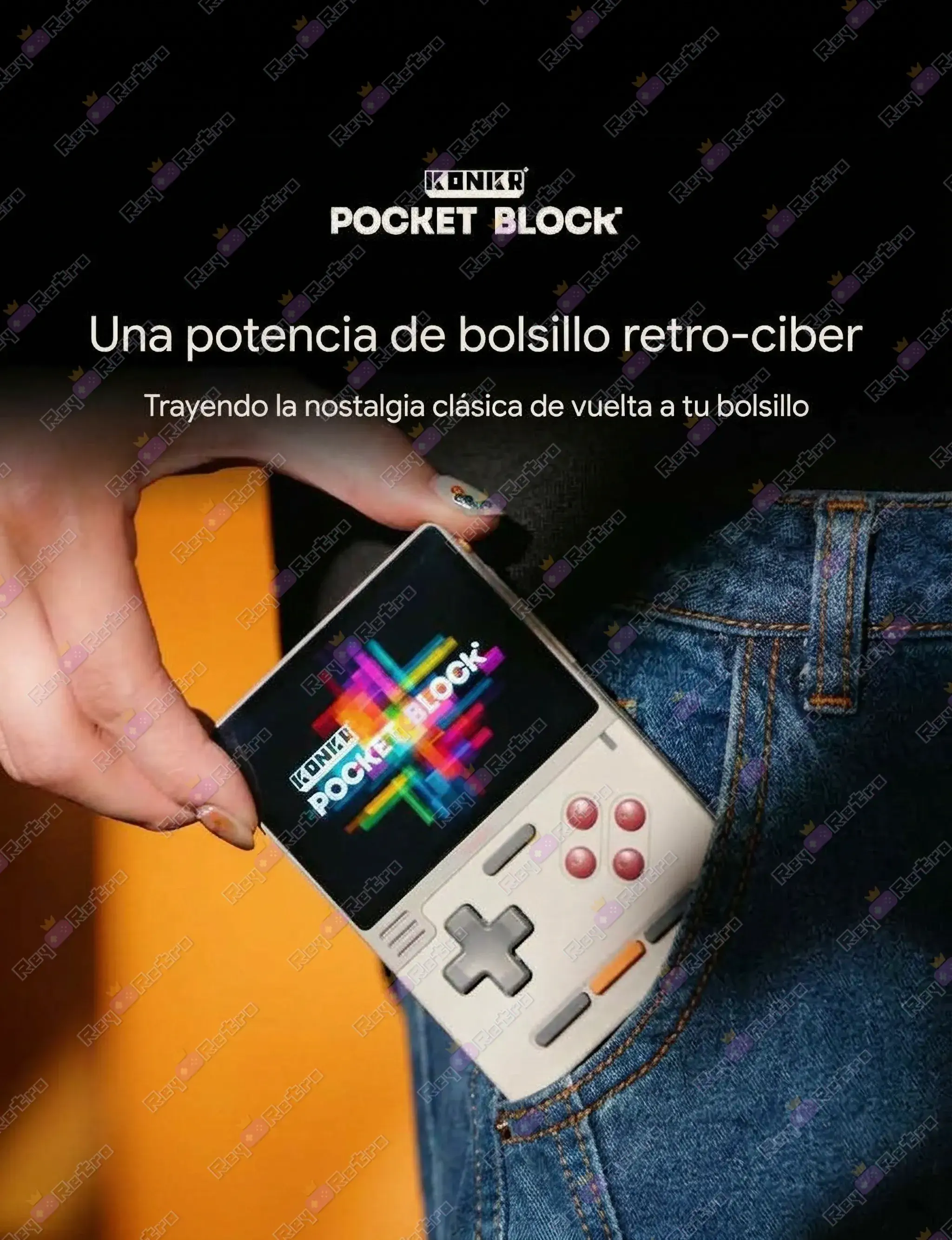 KONKR_Pocket_Block.15 - 🕹 KONKR Pocket Block - Consola retro Android de formato vertical