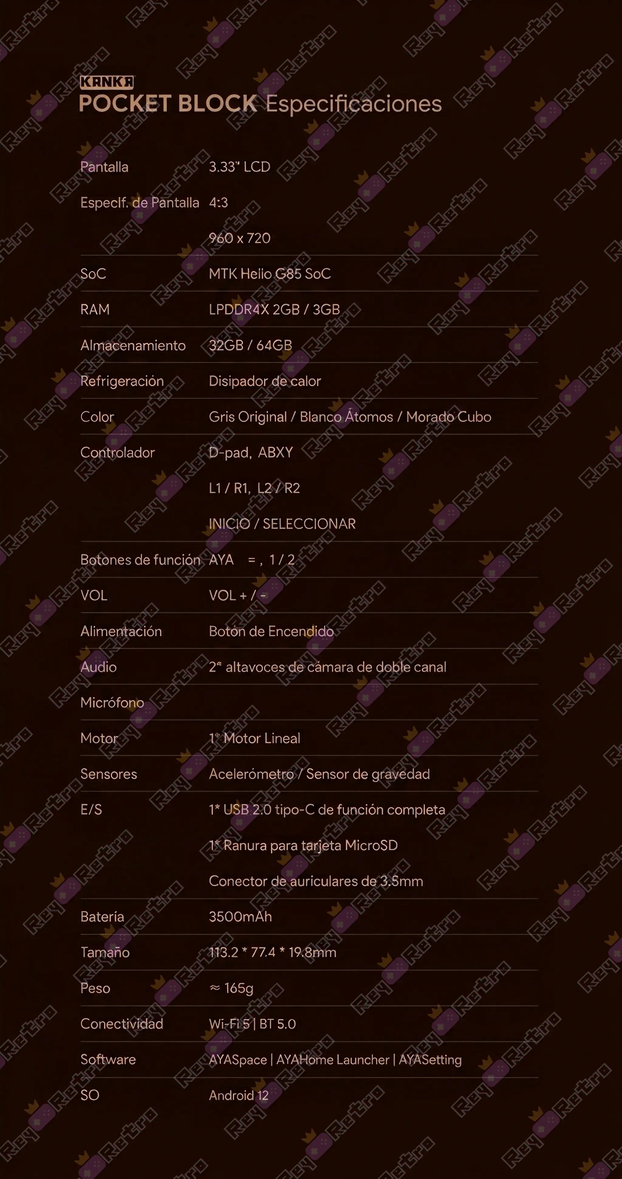 KONKR_Pocket_Block.16 - 🕹 KONKR Pocket Block - Consola retro Android de formato vertical