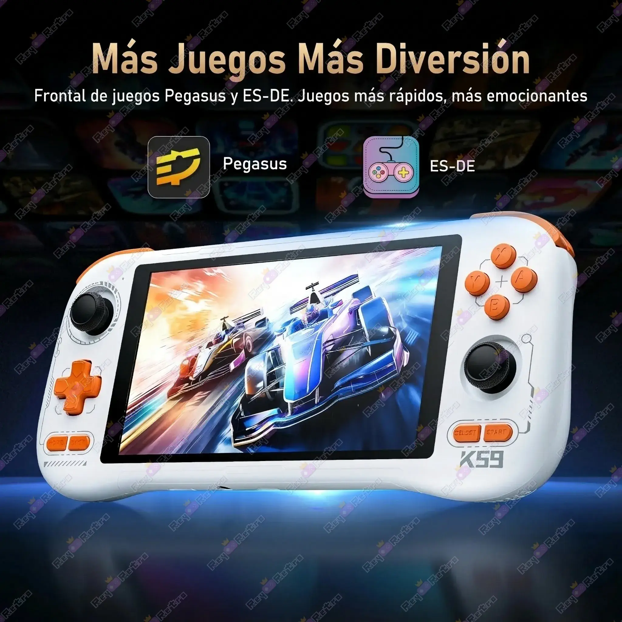Kinhank_K59.05 - 🕹 Kinhank K59 - Consola Android con pantalla 5,5