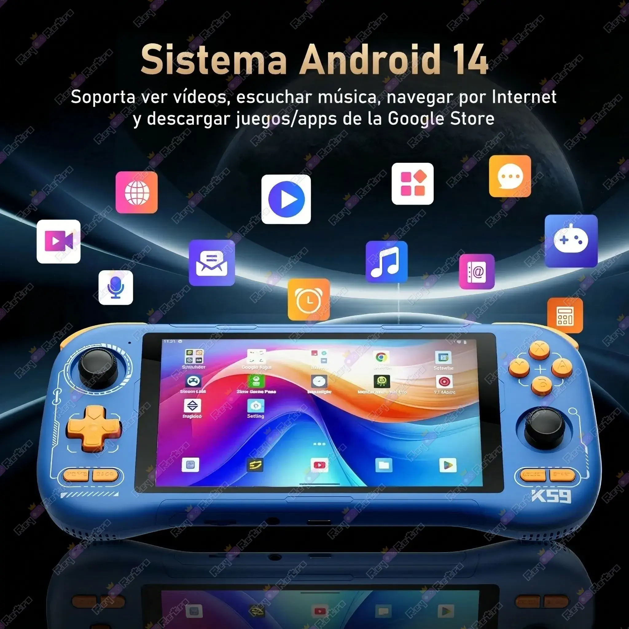 Kinhank_K59.06 - 🕹 Kinhank K59 - Consola Android con pantalla 5,5