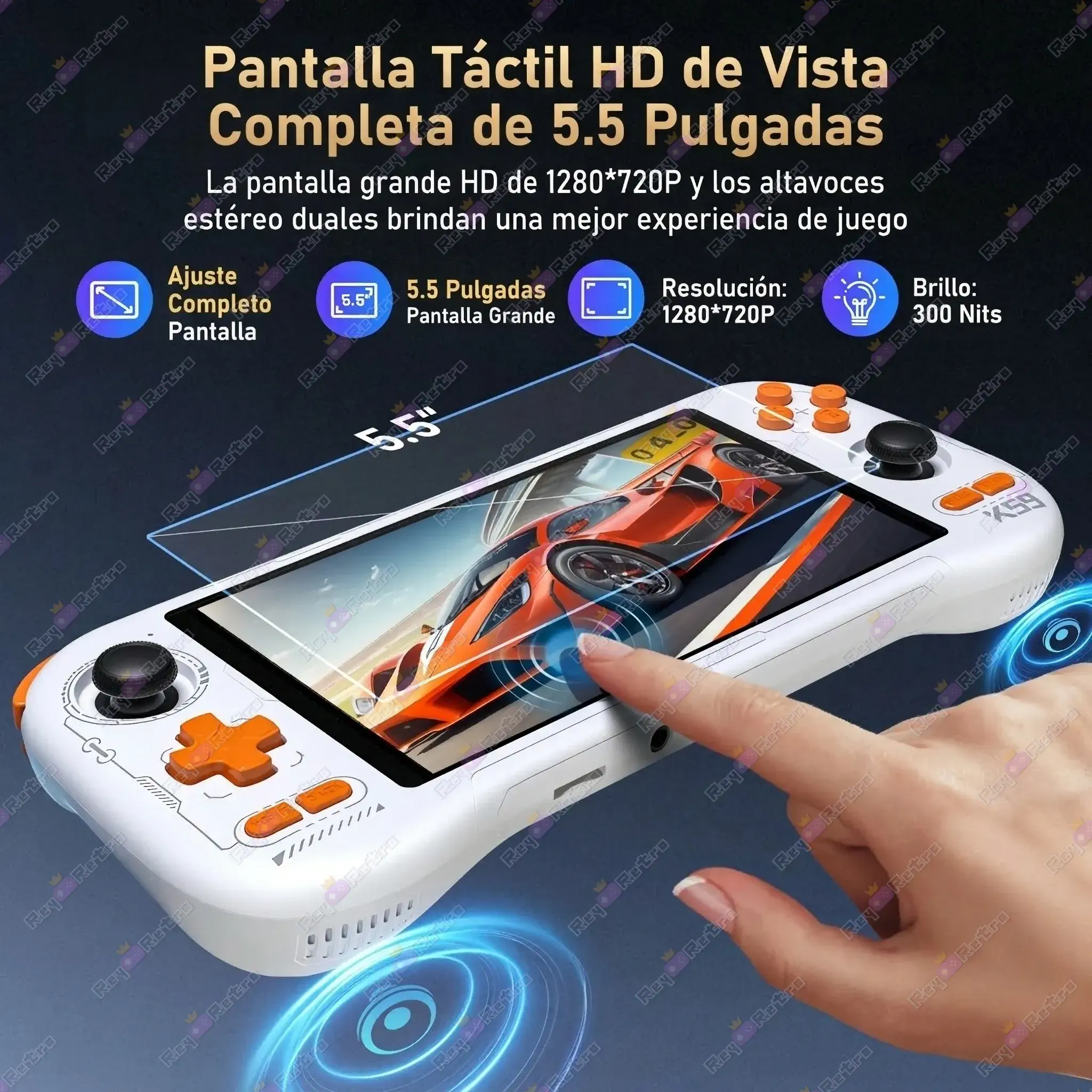 Kinhank_K59.07 - 🕹 Kinhank K59 - Consola Android con pantalla 5,5