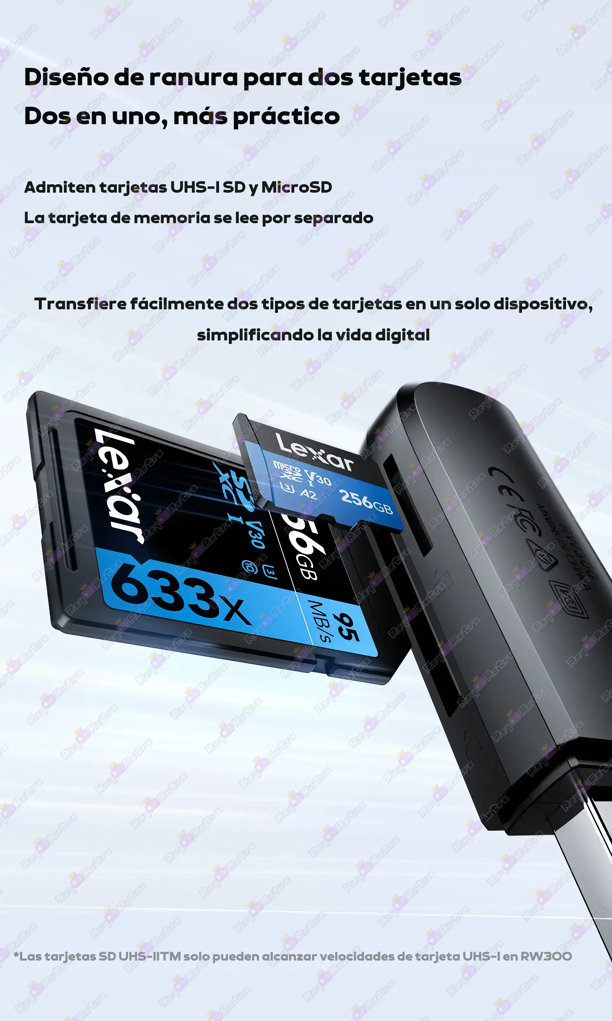Lector_Tarjetas_MicroSD_y_SD.05 - ⚡ Lector Tarjetas MicroSD y SD - Lexar - Adaptador USB 3.2