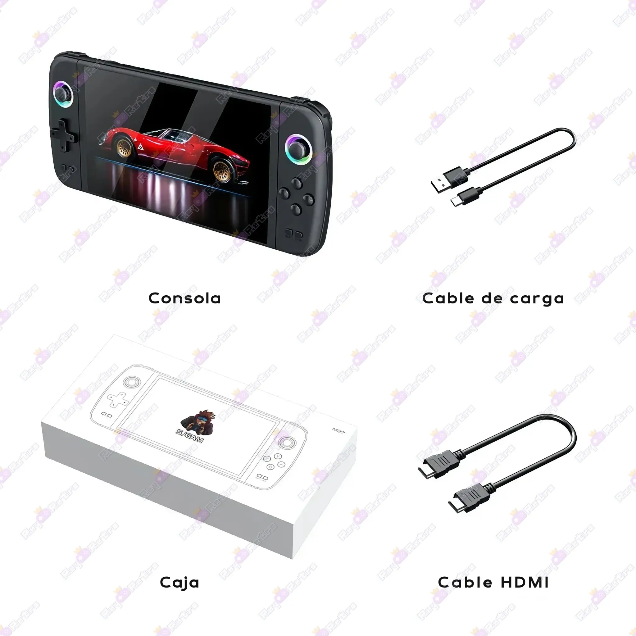 M27.08 - 🕹 M27 - Pantalla IPS de 7″ y experiencia retro a lo grande