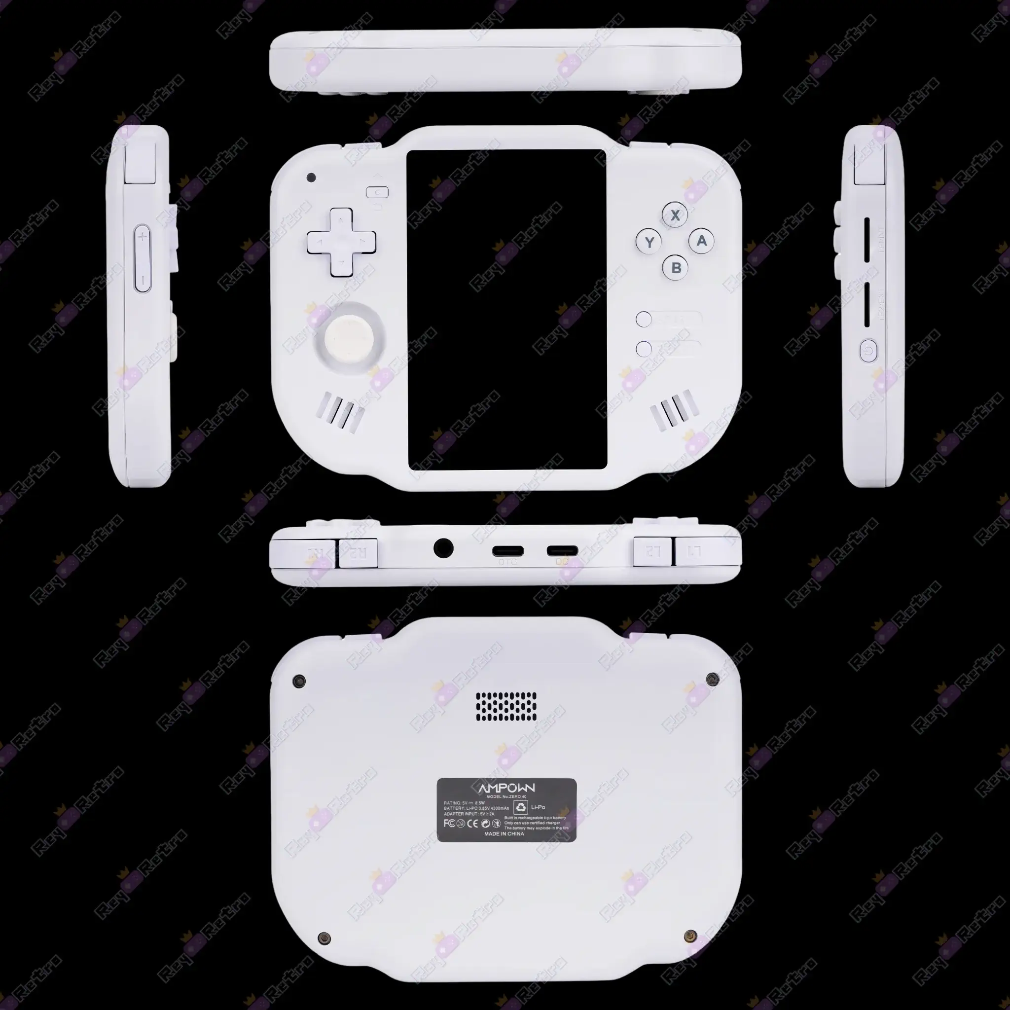 🕹 MagicX Zero 40 - Consola Retro Vertical con pantalla táctil
