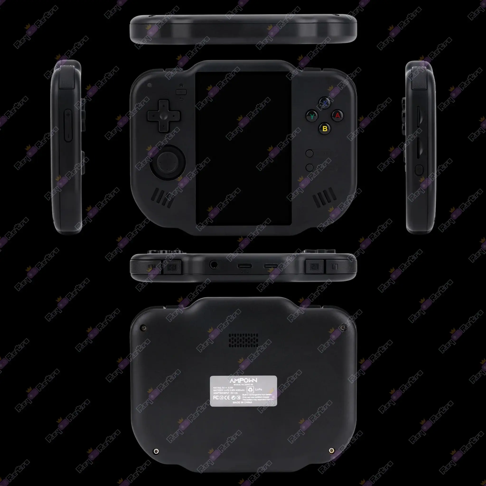 🕹 MagicX Zero 40 - Consola Retro Vertical con pantalla táctil