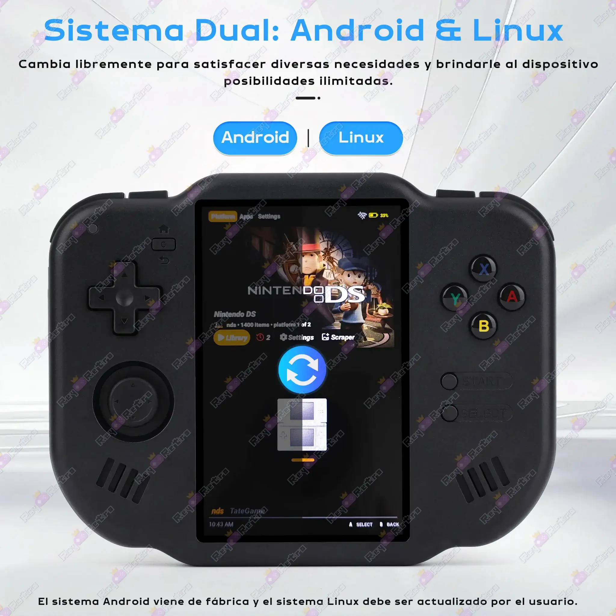 MagicX Zero 40 MagicX_Zero_40.07 - 🕹 MagicX Zero 40 - Consola Retro Vertical con pantalla táctil
