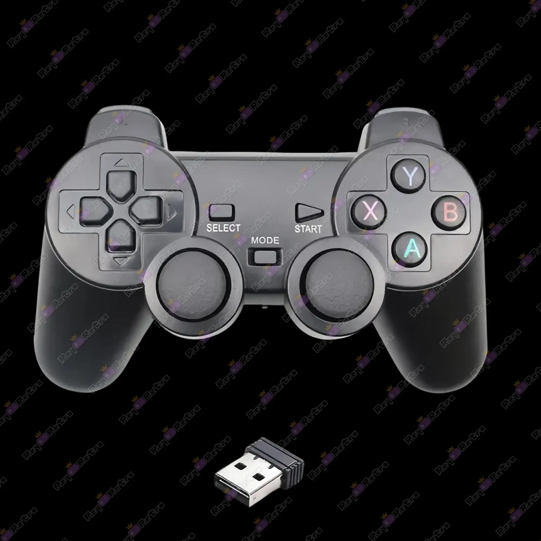 Mando_2.4G.02 - 🎮 Mando Inalámbrico 2.4G - Controlador Gamepad Estilo PlayStation