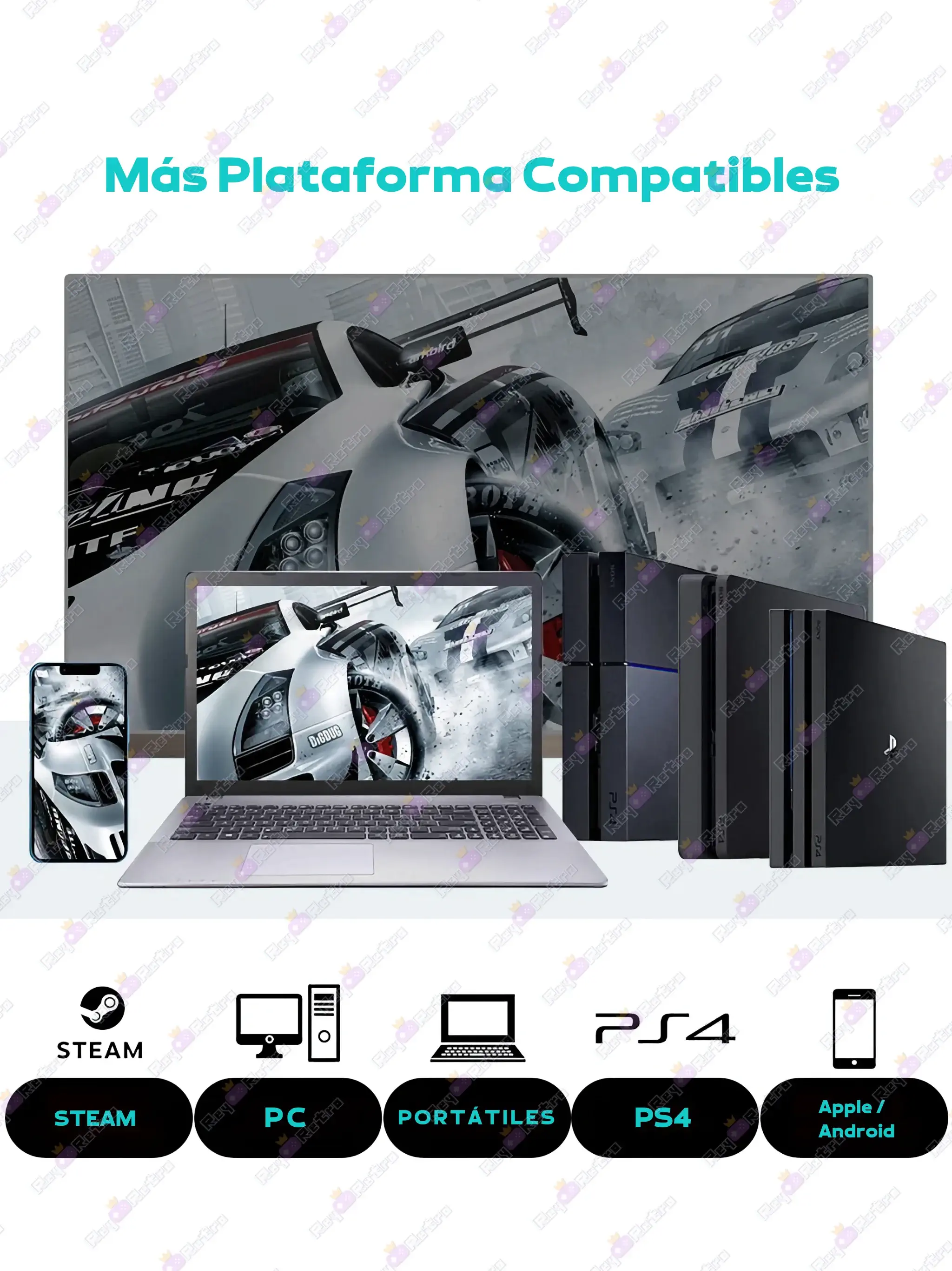 Mando_Bluetooth.11 - 🎮 Mando Inalámbrico Bluetooth - Controlador Gamepad Arcade