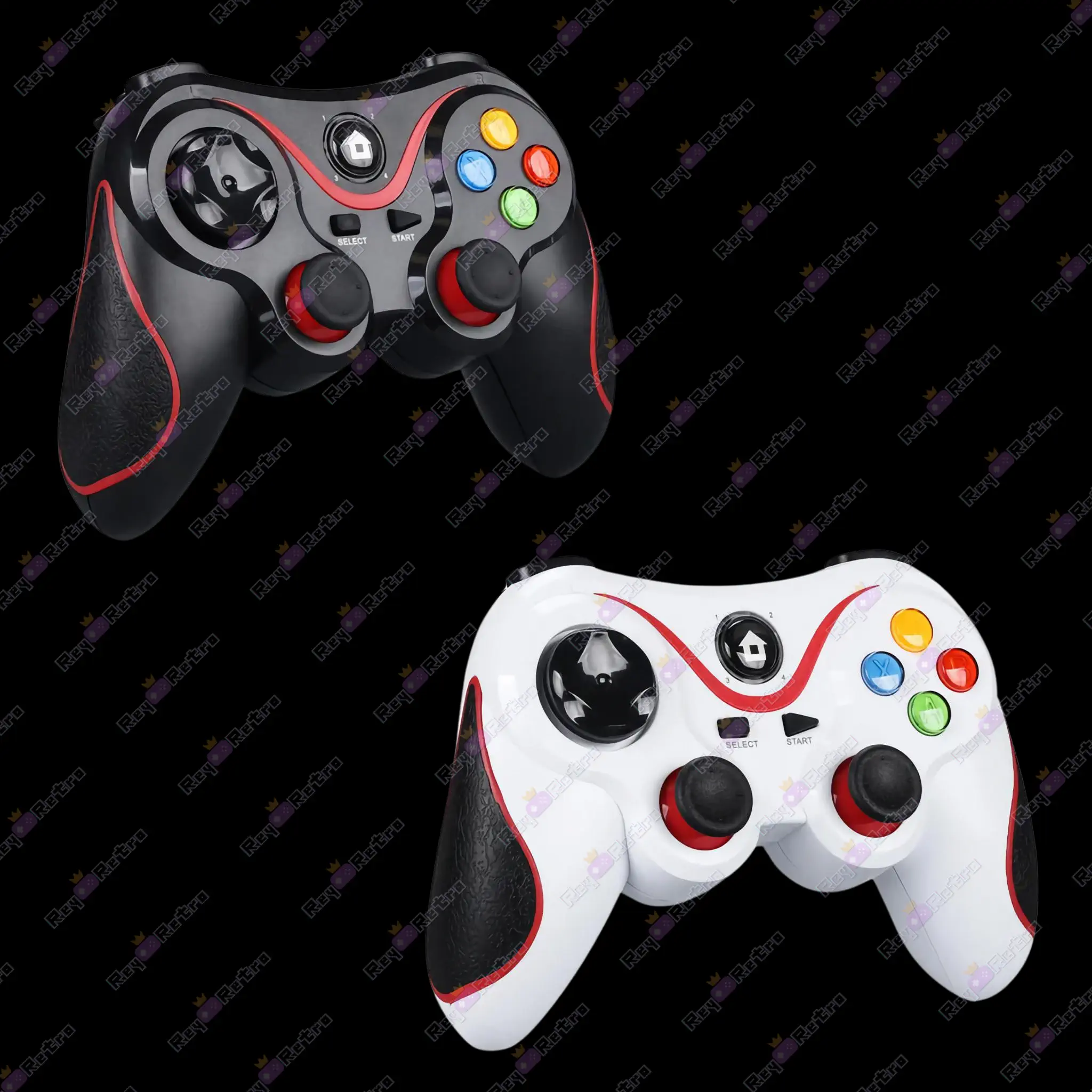 Mando_Bluetooth_y_2.4G.01 - 🎮 Mando Inalámbrico Bluetooth y 2.4G - Controlador Gamepad Arcade
