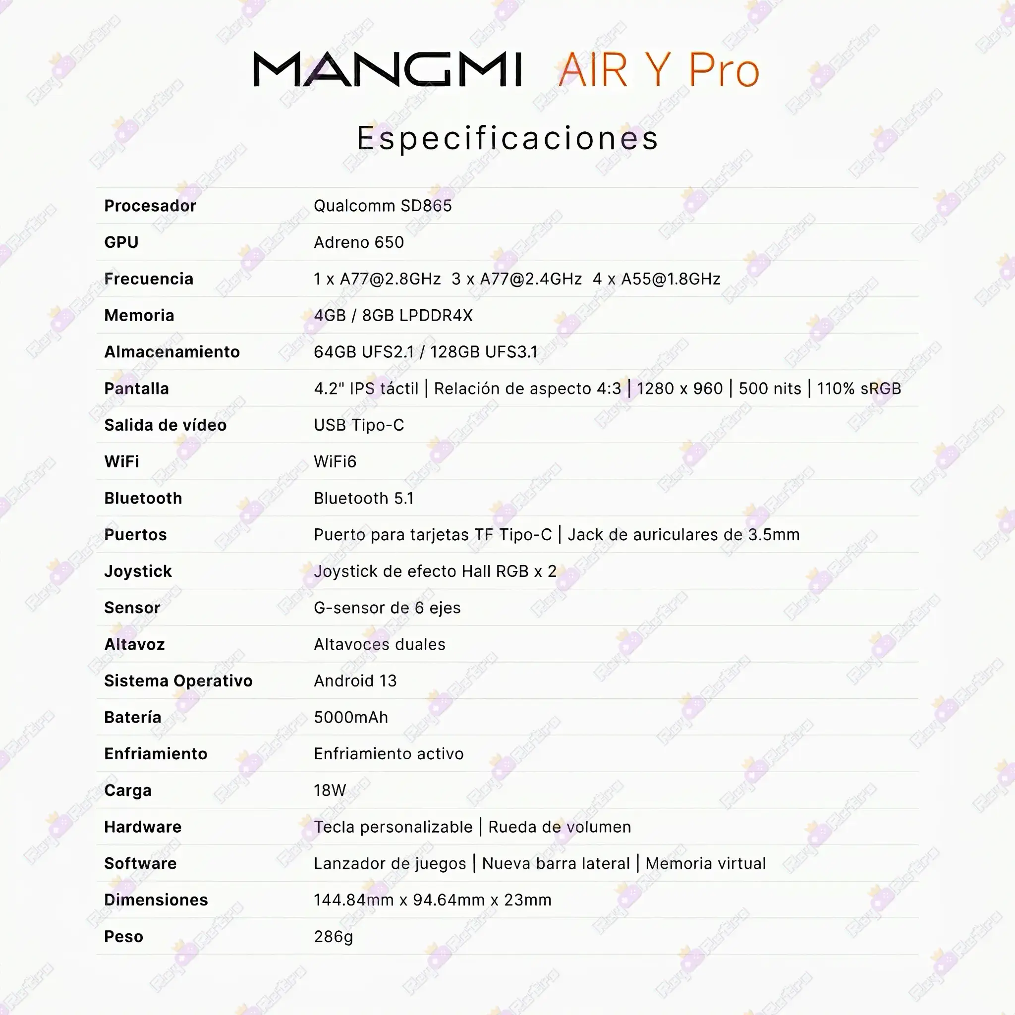 Mangmi Air Y Pro Mangmi_Air_Y_Pro.16 - 🕹 Mangmi Air Y Pro - Snapdragon 865 y doble joystick Hall