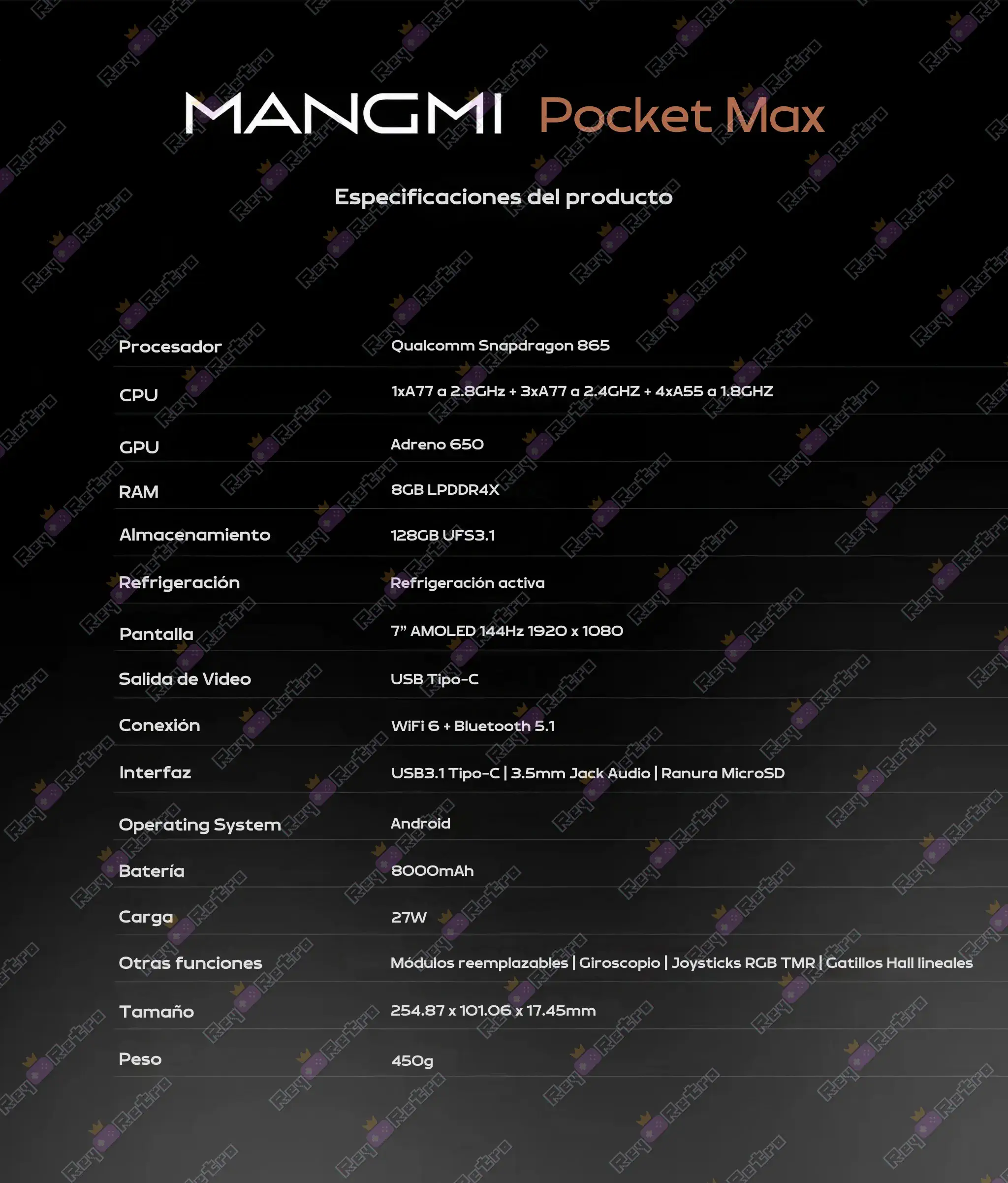 Mangmi_Pocket_Max.22 - 🕹 Mangmi Pocket Max - Consola Android con Pantalla OLED de 7
