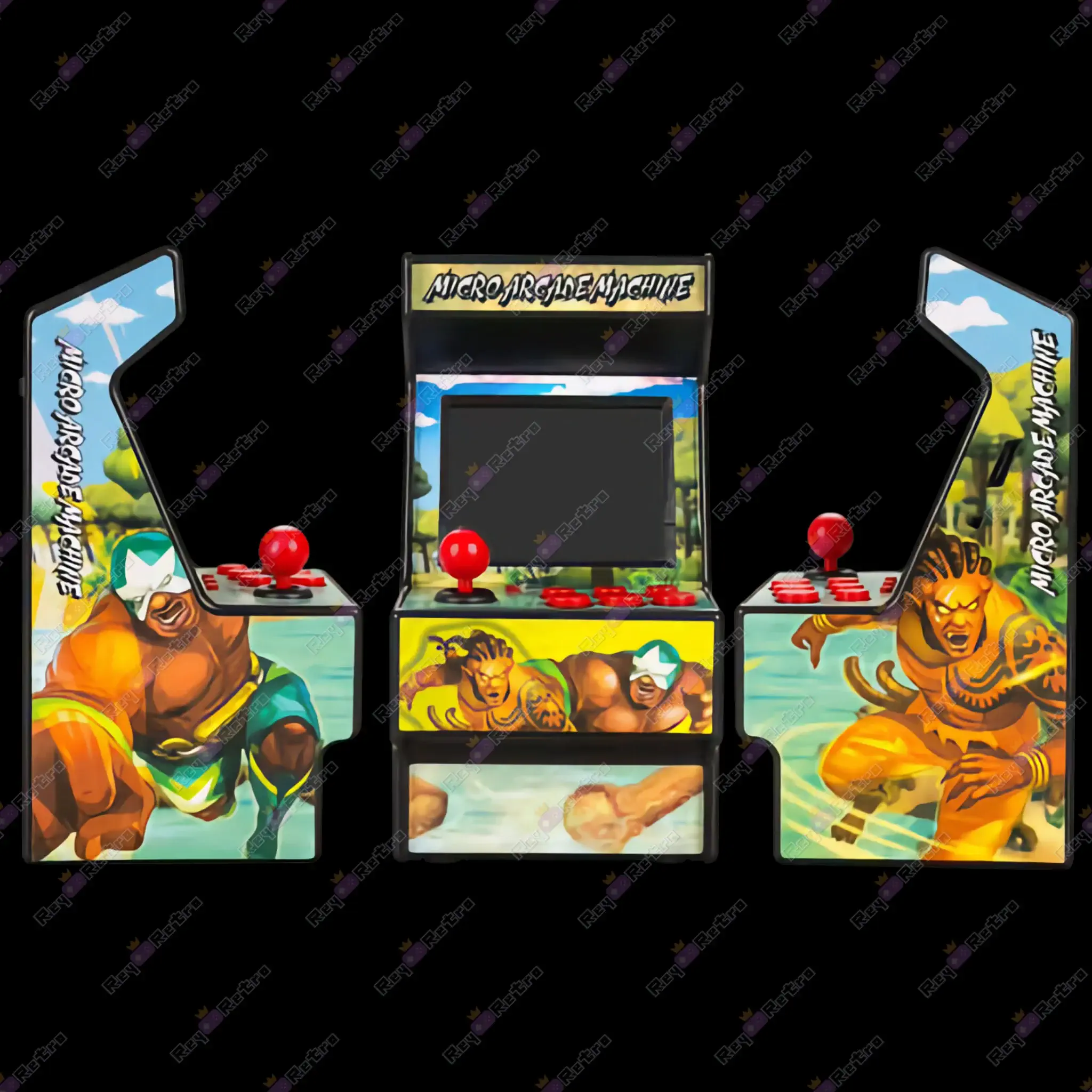 Mini_Maquina_Recreativa_Arcade.11 - 🕹 Mini Máquina Recreativa Arcade Portátil - Juegos Retro y Salida TV