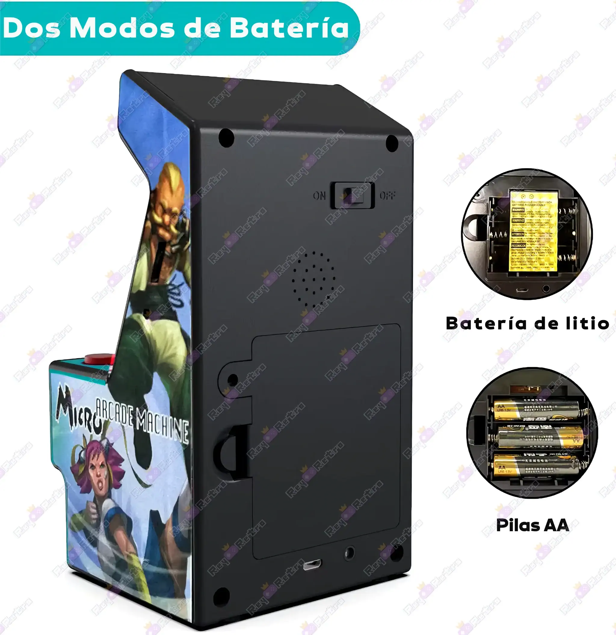 Mini Máquina Recreativa Arcade Mini_Maquina_Recreativa_Arcade.14 - 🕹 Mini Máquina Recreativa Arcade Portátil - Juegos Retro y Salida TV