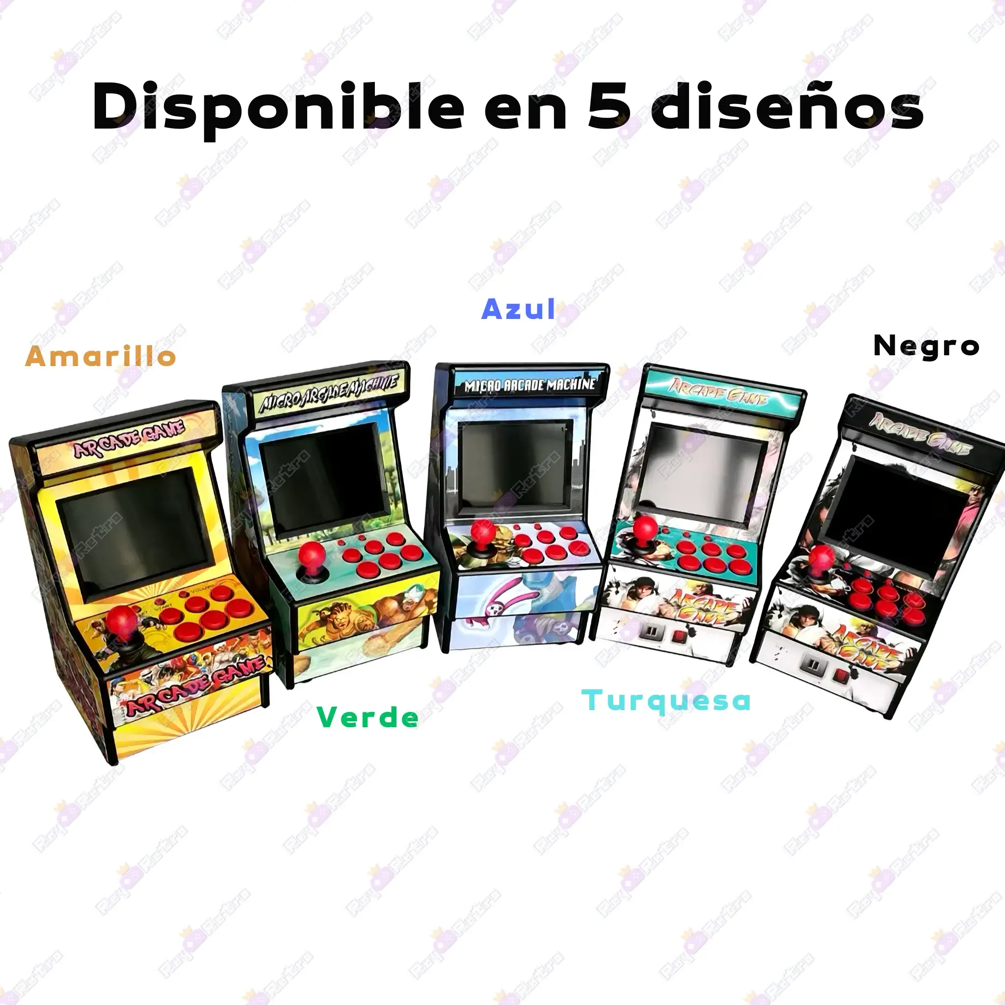 Mini Máquina Recreativa Arcade Mini_Maquina_Recreativa_Arcade.17 - 🕹 Mini Máquina Recreativa Arcade Portátil - Juegos Retro y Salida TV
