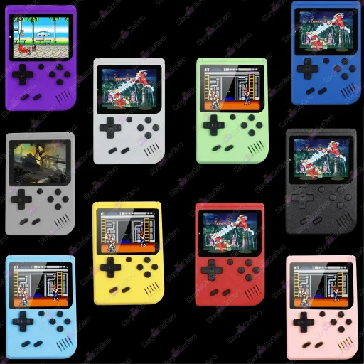 Mini_Retro_500.01 - 🕹 Mini Consola Retro Portátil - Con 500 Juegos y Salida de TV