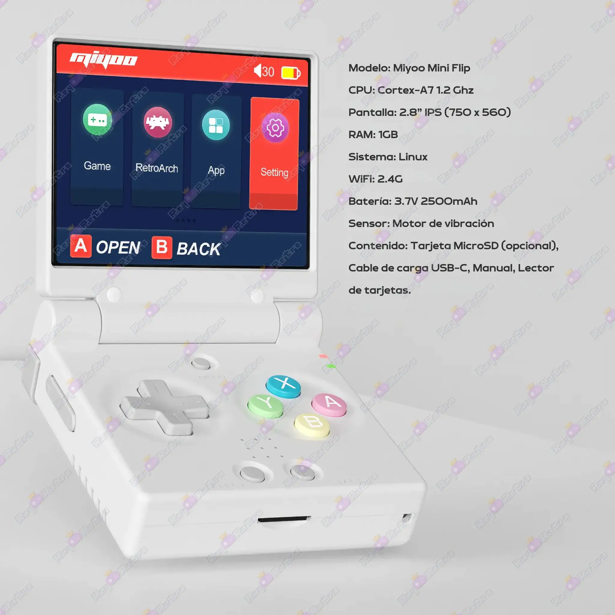 Miyoo_Mini_Flip.16 - 🕹 Miyoo Mini Flip - Consola retro plegable compacta y protegida