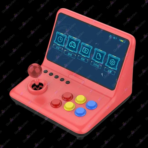 Powkiddy_A12.01 - 🕹 Powkiddy A12 - Consola Retro 9” IPS, Diseño Máquina Arcade