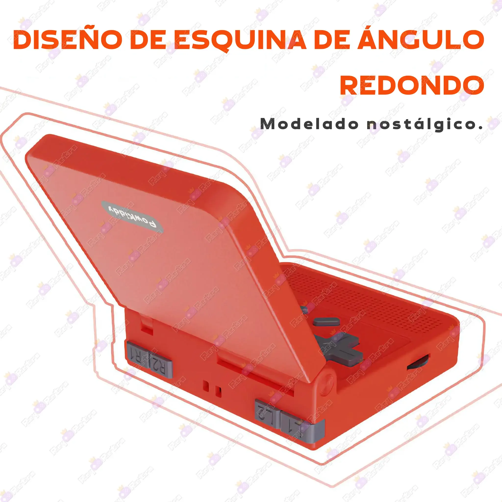 Powkiddy_V90.08 - 🕹 Powkiddy V90 - Consola Retro Portátil Game Boy Advance SP
