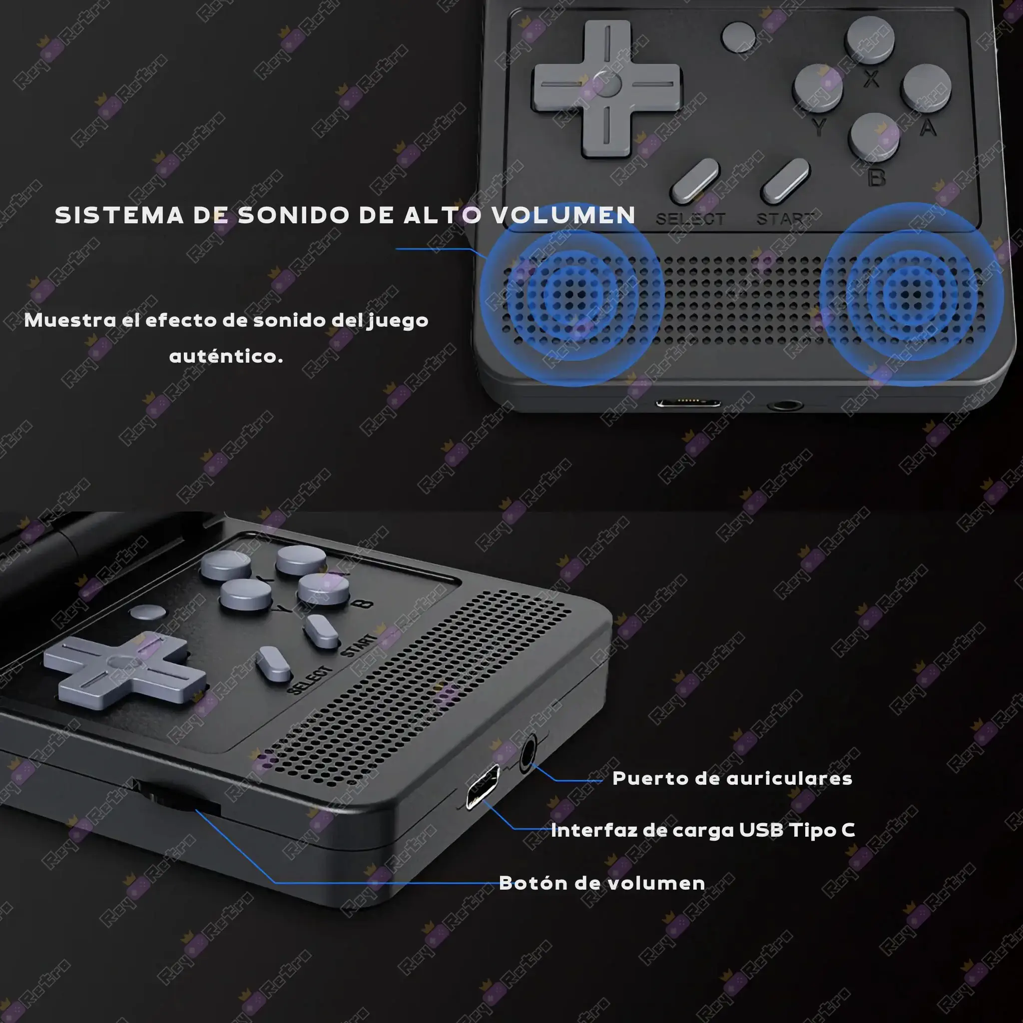 Powkiddy_V90.12 - 🕹 Powkiddy V90 - Consola Retro Portátil Game Boy Advance SP