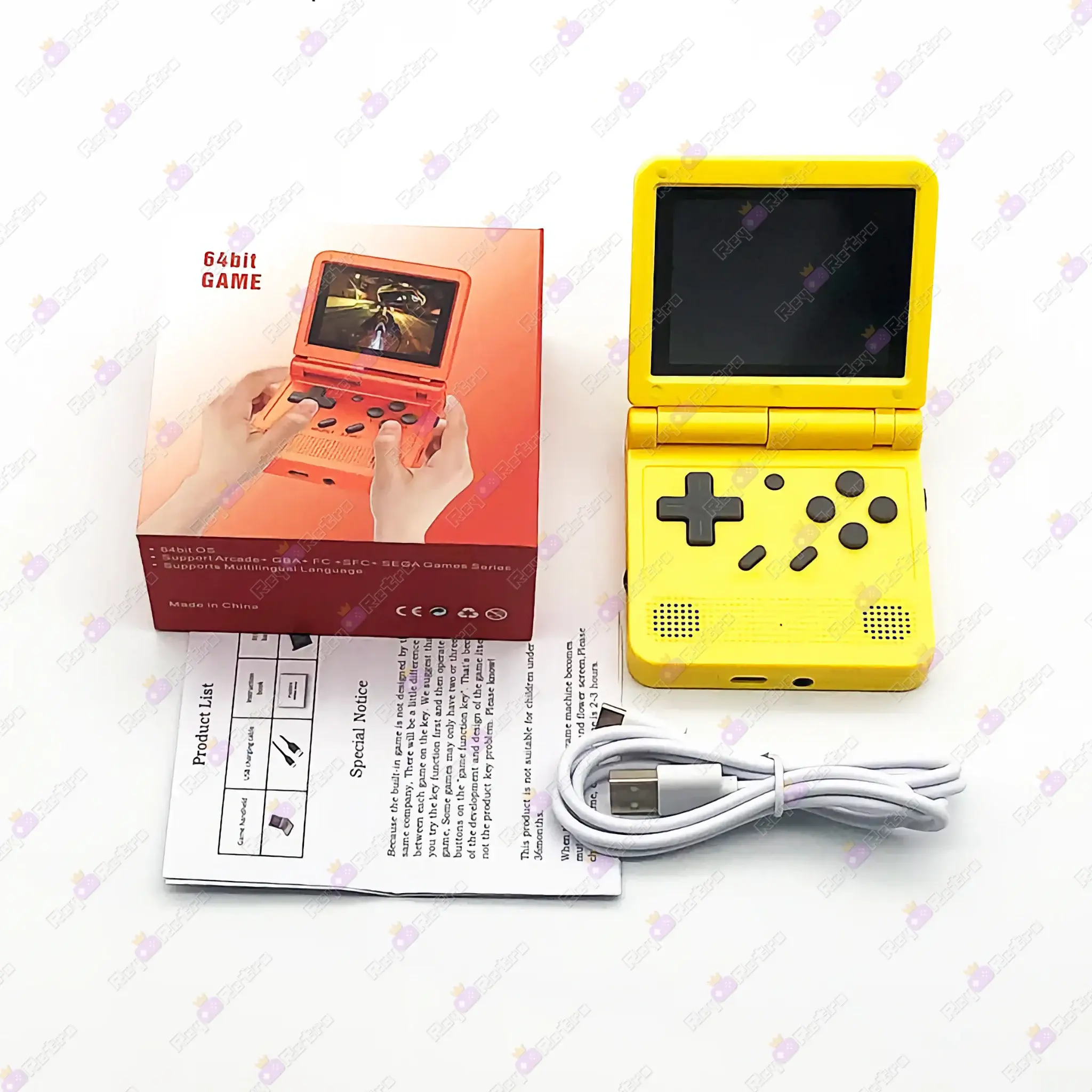 Powkiddy_V90.14 - 🕹 Powkiddy V90 - Consola Retro Portátil Game Boy Advance SP