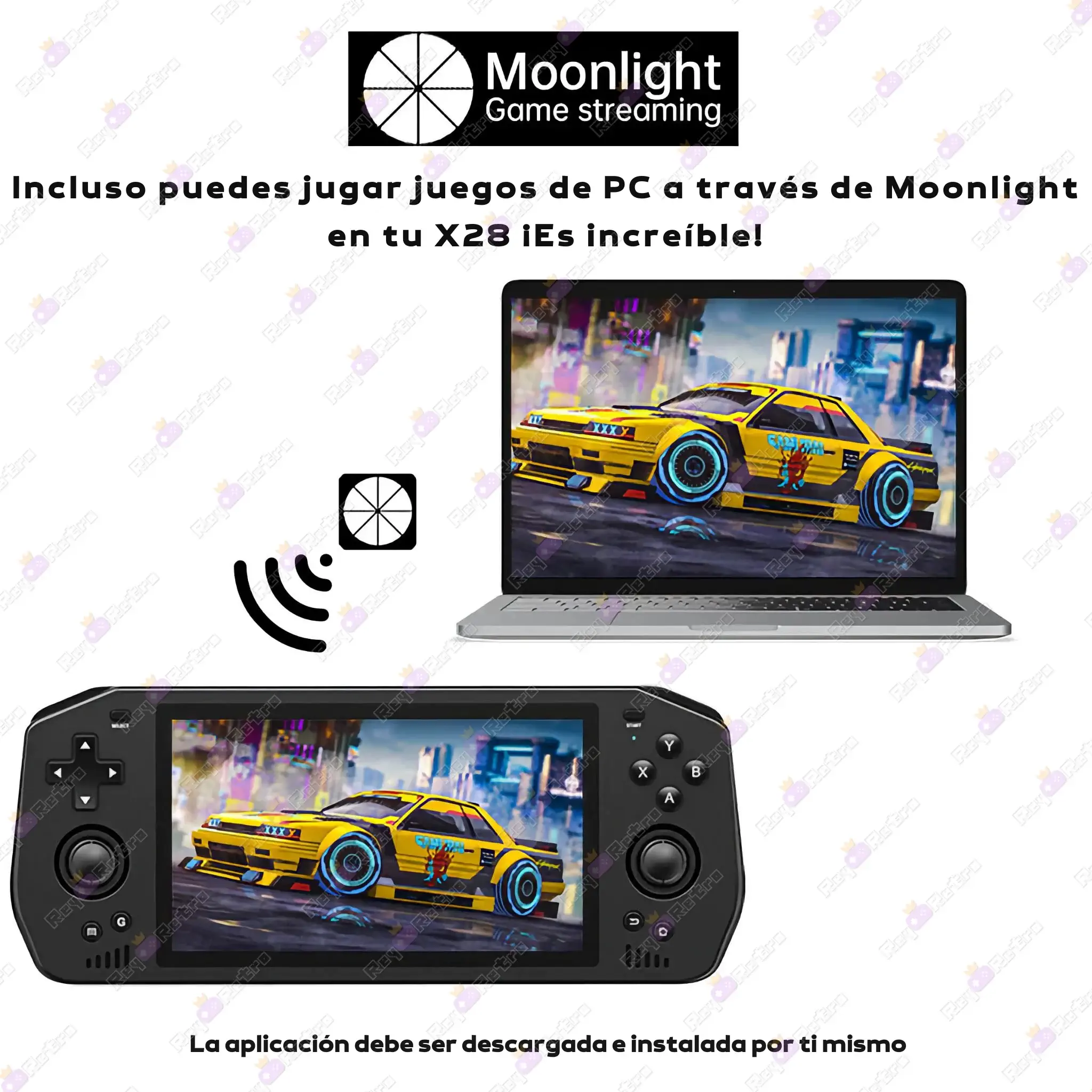Powkiddy X28 Powkiddy_X28.06 - 🕹 Powkiddy X28 - Consola Portátil 5.5” IPS con Android, 8 Núcleos