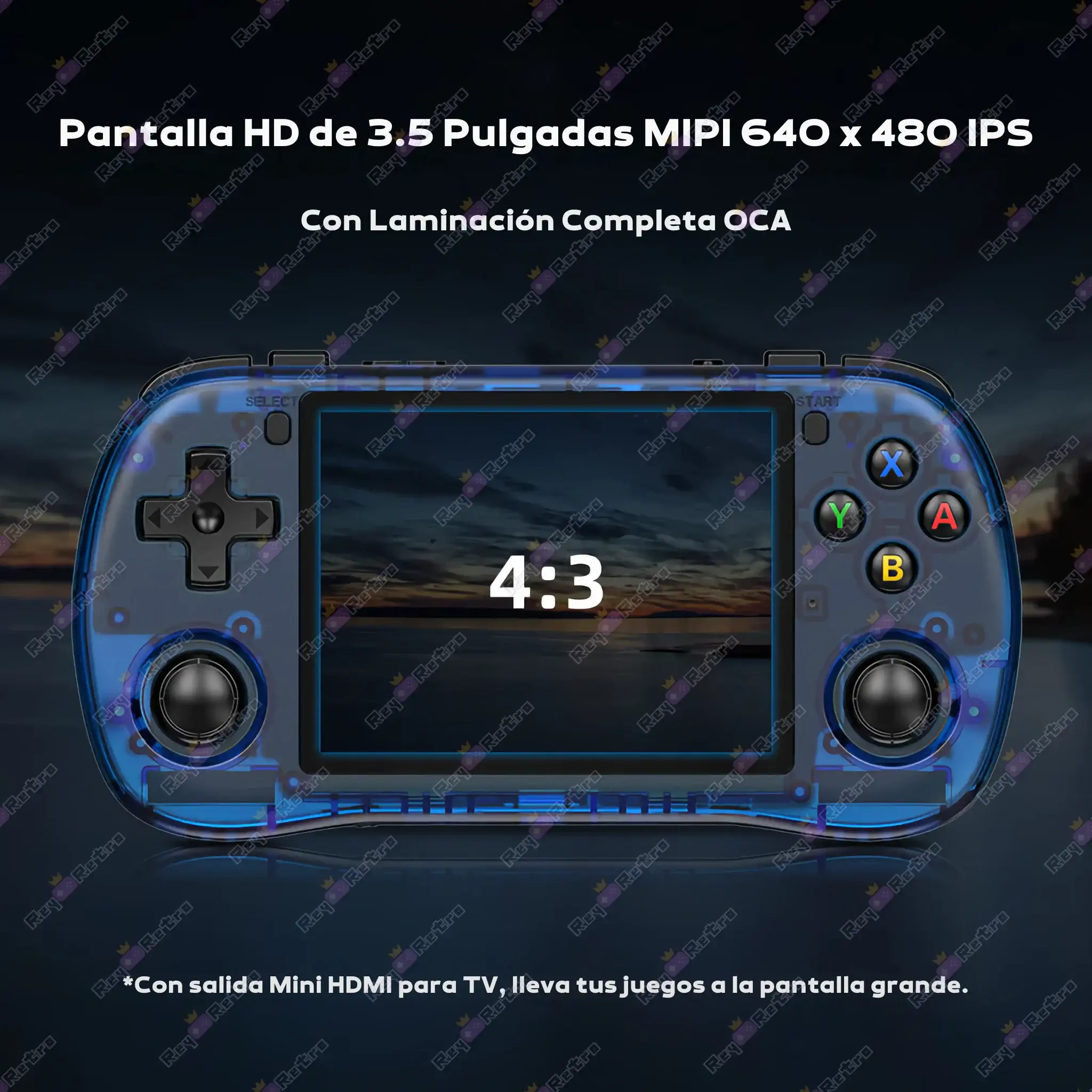 Powkiddy X35H Powkiddy_X35H.06 - 🕹 Powkiddy X35H – Consola Retro con PowkiddyOS y Salida HDMI
