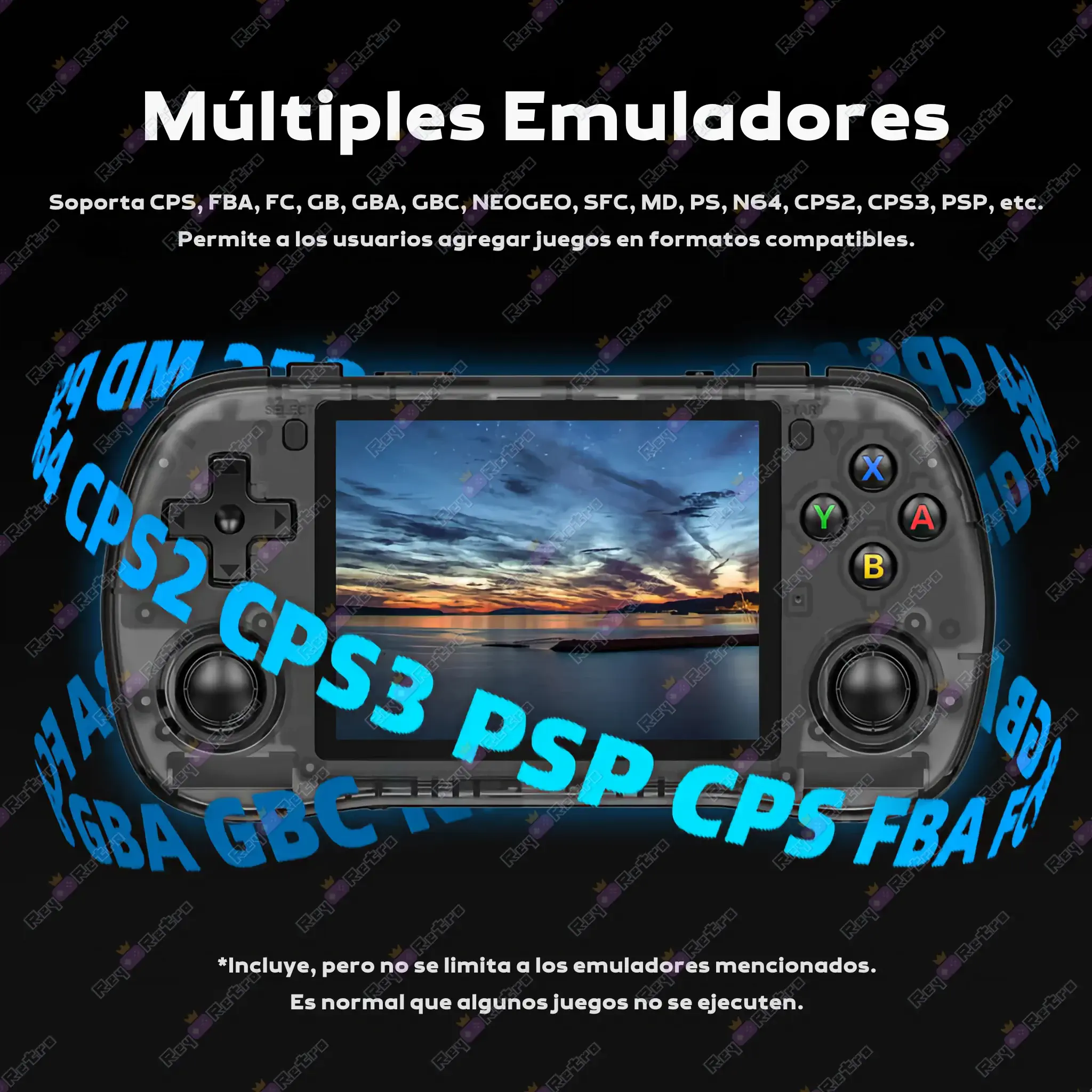 Powkiddy X35H Powkiddy_X35H.07 - 🕹 Powkiddy X35H – Consola Retro con PowkiddyOS y Salida HDMI