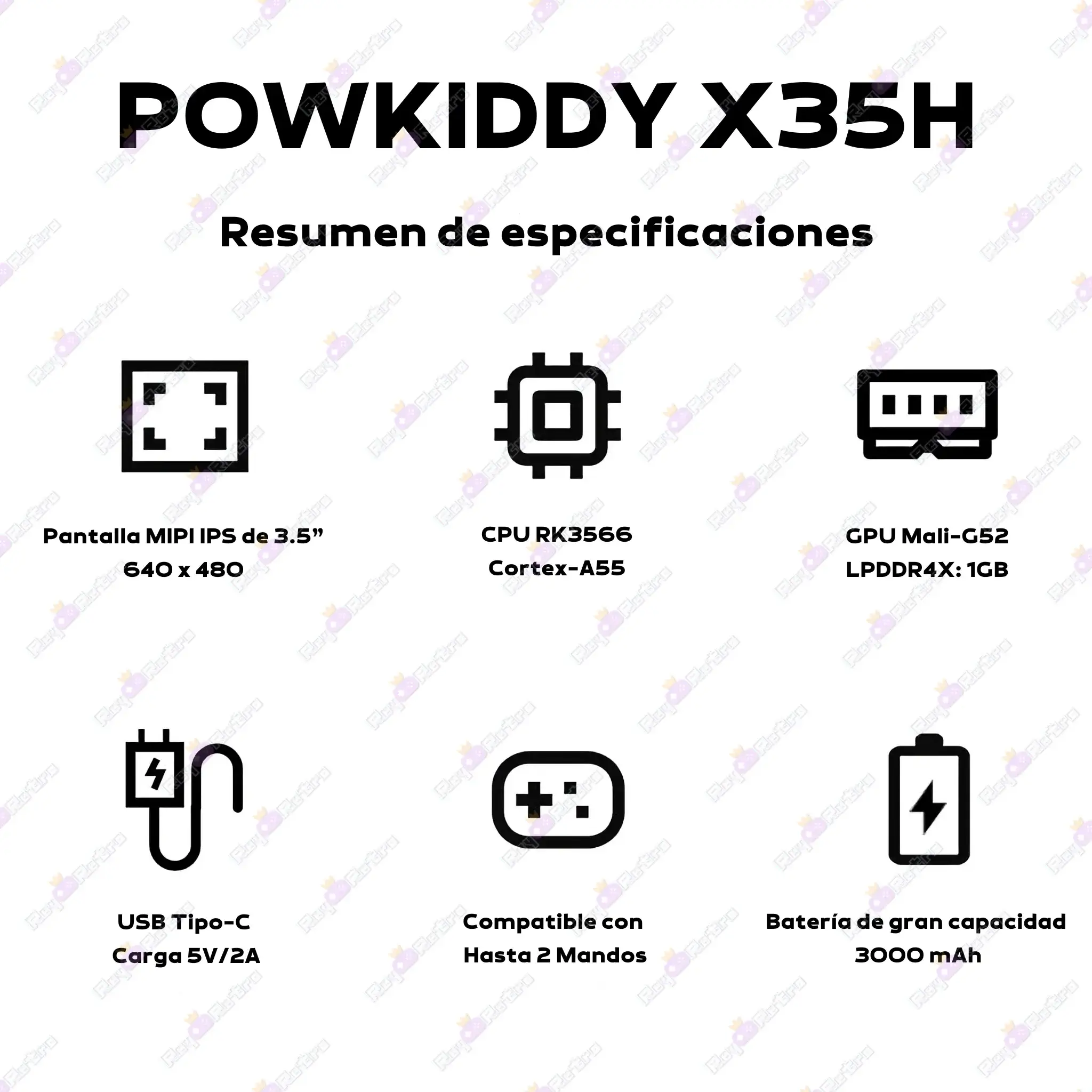 Powkiddy X35H Powkiddy_X35H.10 - 🕹 Powkiddy X35H – Consola Retro con PowkiddyOS y Salida HDMI