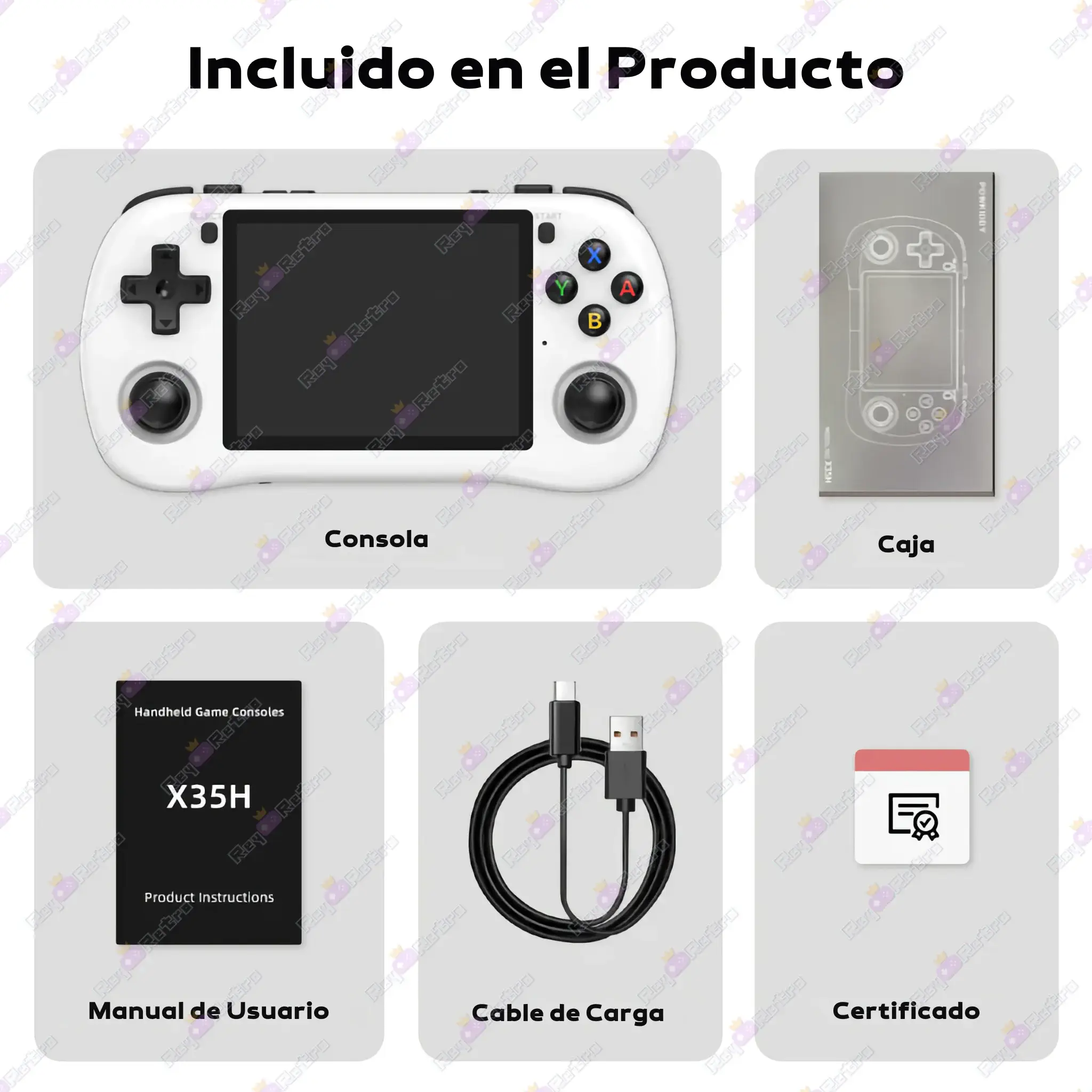 Powkiddy X35H Powkiddy_X35H.13 - 🕹 Powkiddy X35H – Consola Retro con PowkiddyOS y Salida HDMI