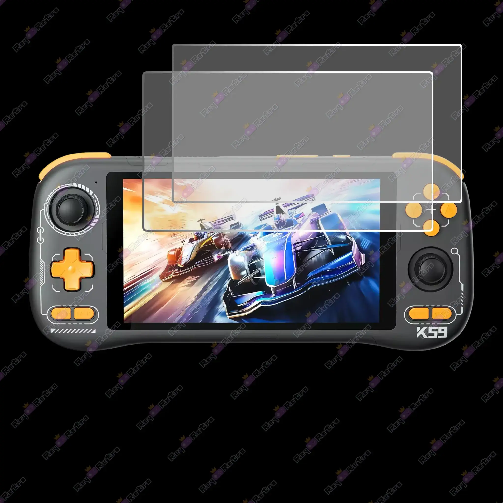 Protector_Pantalla_Kinhank_K59.01 - 📲 Protector de Pantalla Kinhank K59 - Pack 2 protectores alta transparencia