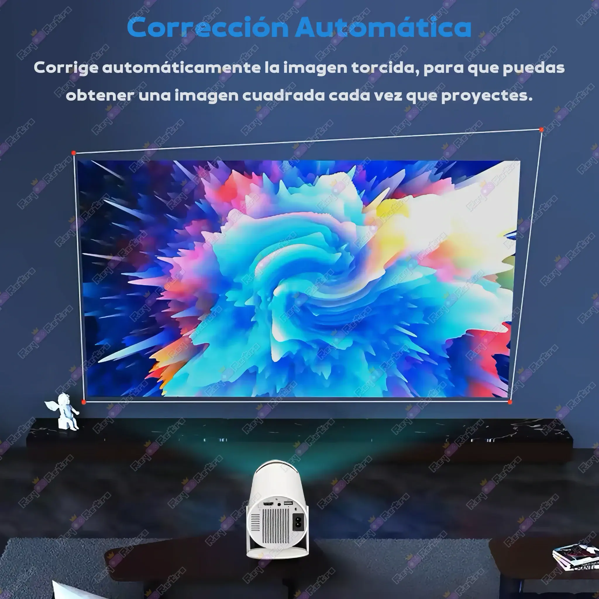 Proyector Consola Retro Proyector_Consola_Retro.06 - 📽 Consola Proyector HD Android - Juegos y Cine en Casa