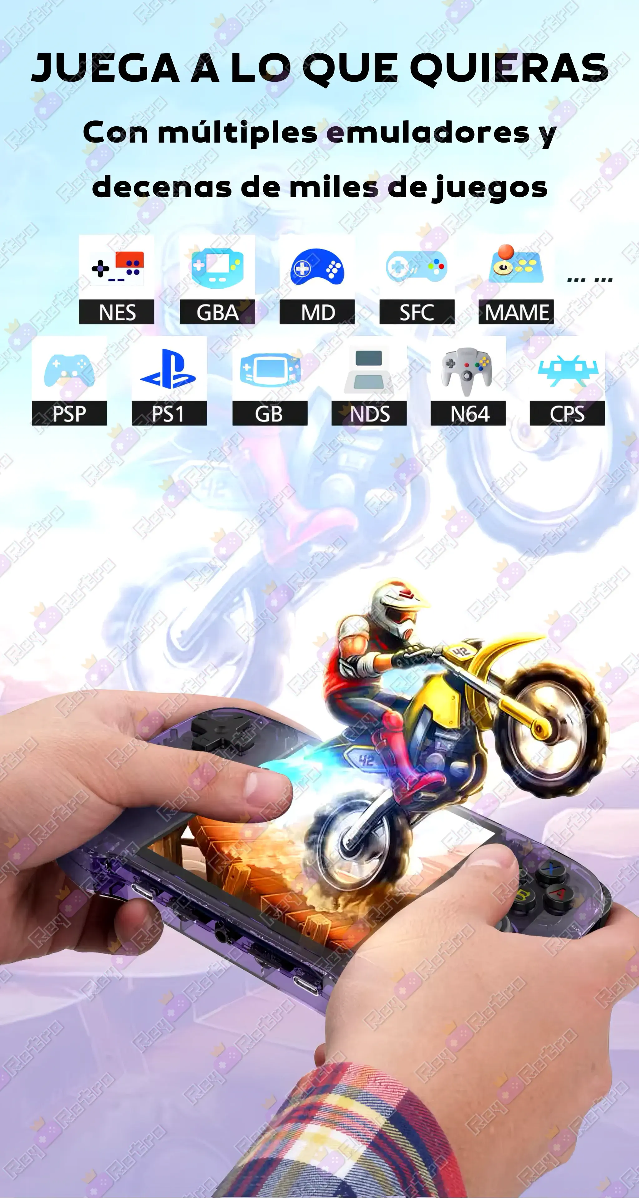 R46S R46S.07 - 🕹 R46S - Consola Retro Portátil con Emulación 3D y Pantalla HD